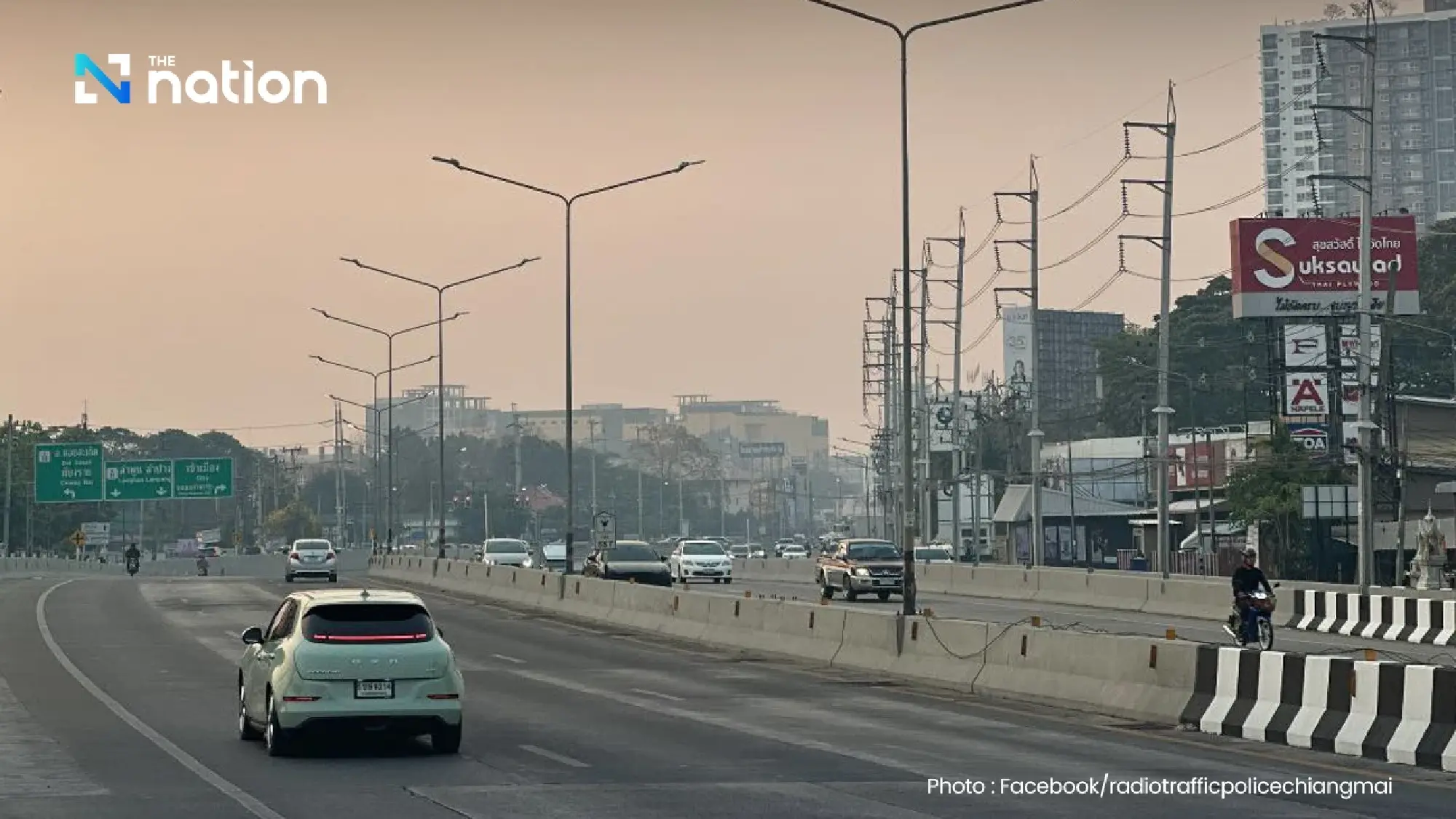 Chiang Mai haze worsens as hotspot count jumps to 136