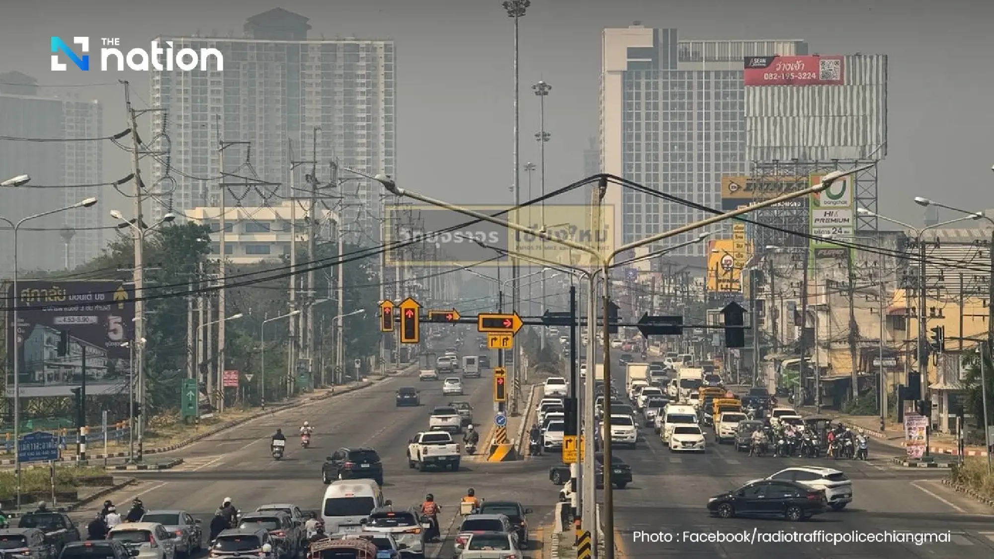 Chiang Mai haze worsens as hotspot count jumps to 136