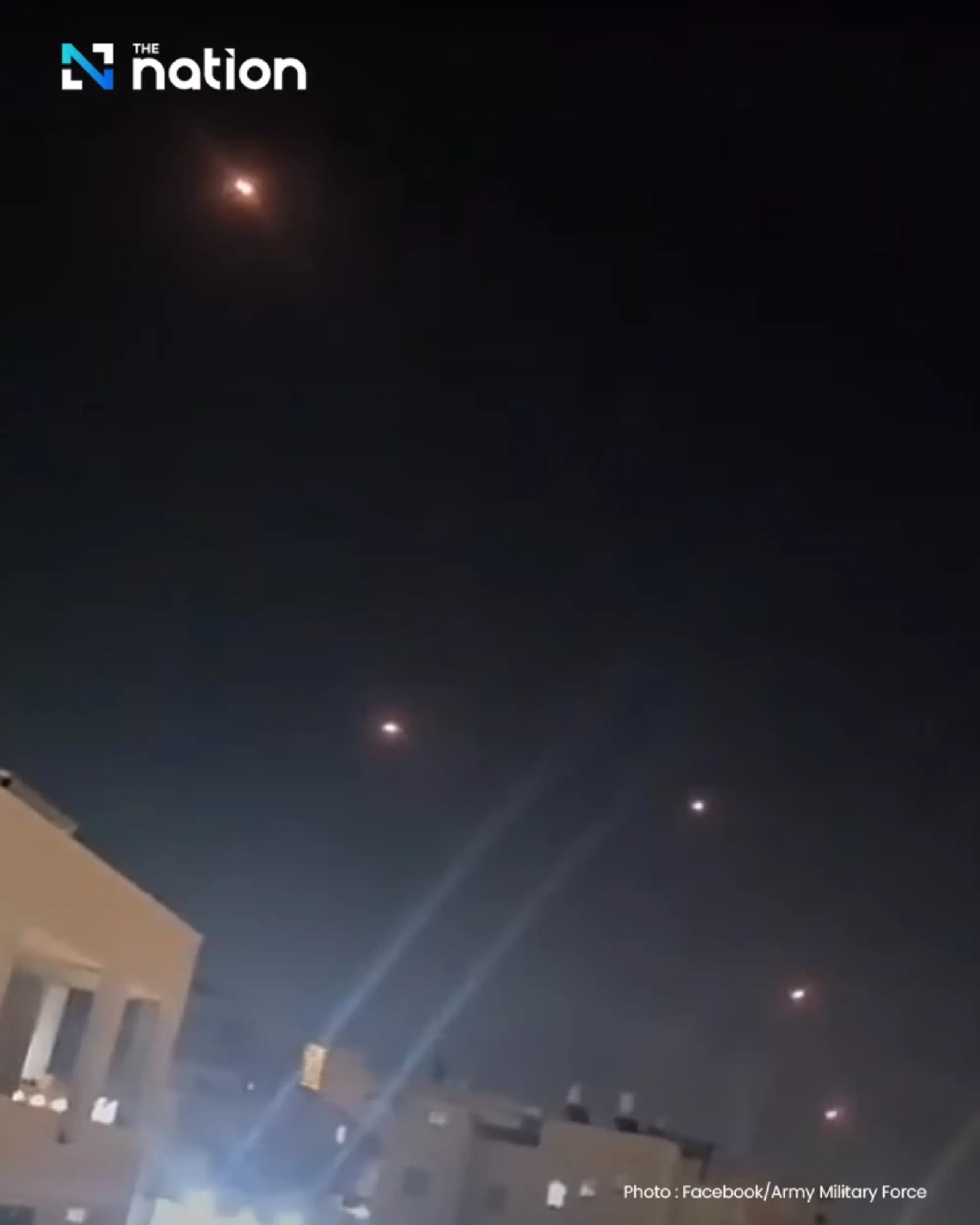 Iran launches cluster-warhead strike on Israel after Larijani assassination