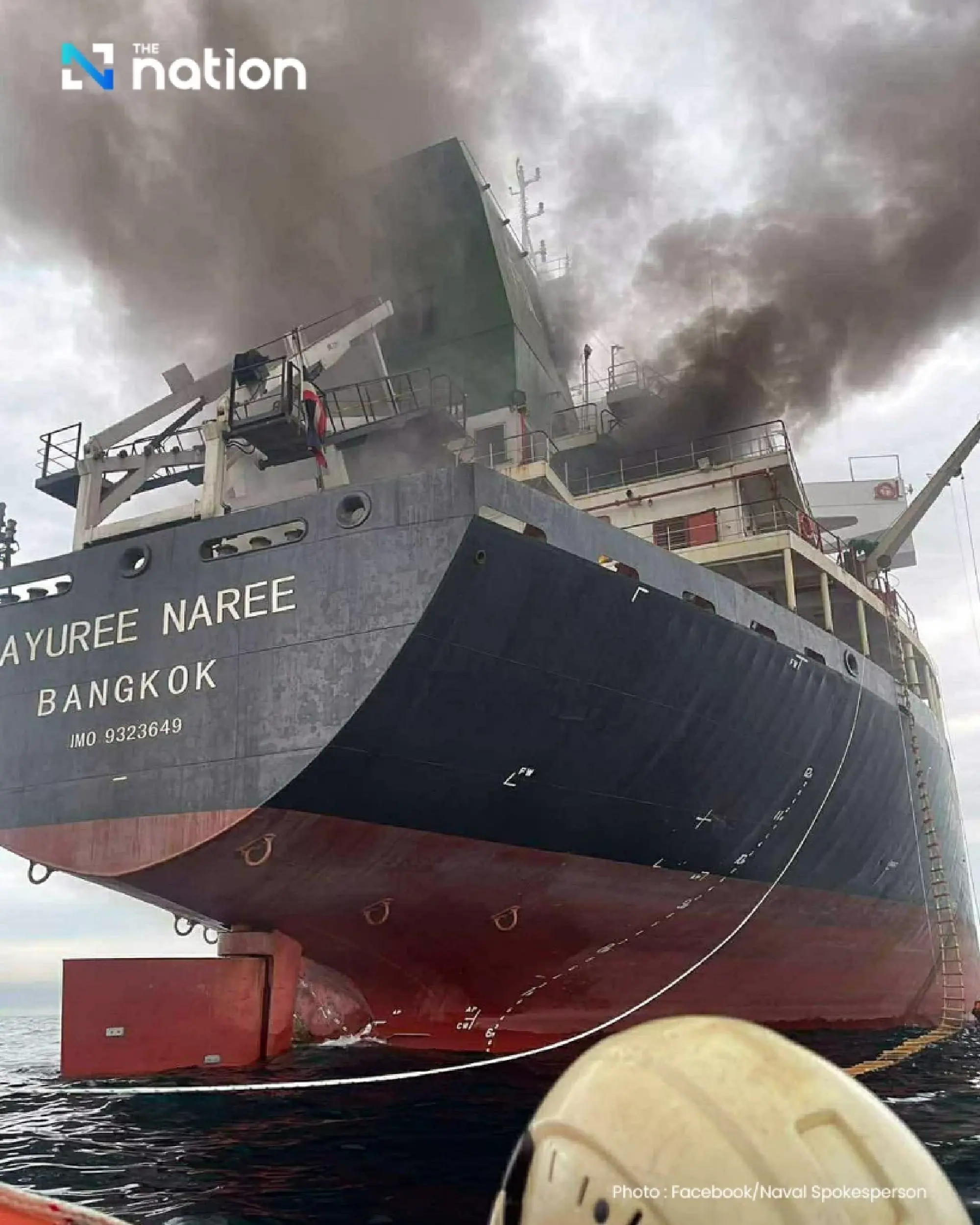 Thai Navy seeks Oman’s help as 3 crew remain missing after Hormuz attack