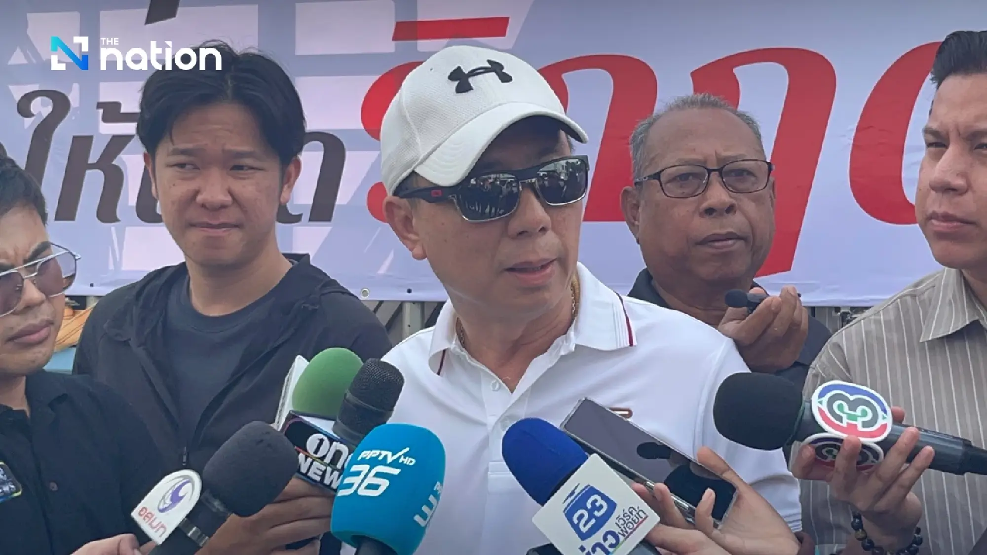 Transport operators rally at Laem Chabang, press state over fuel prices and shortages