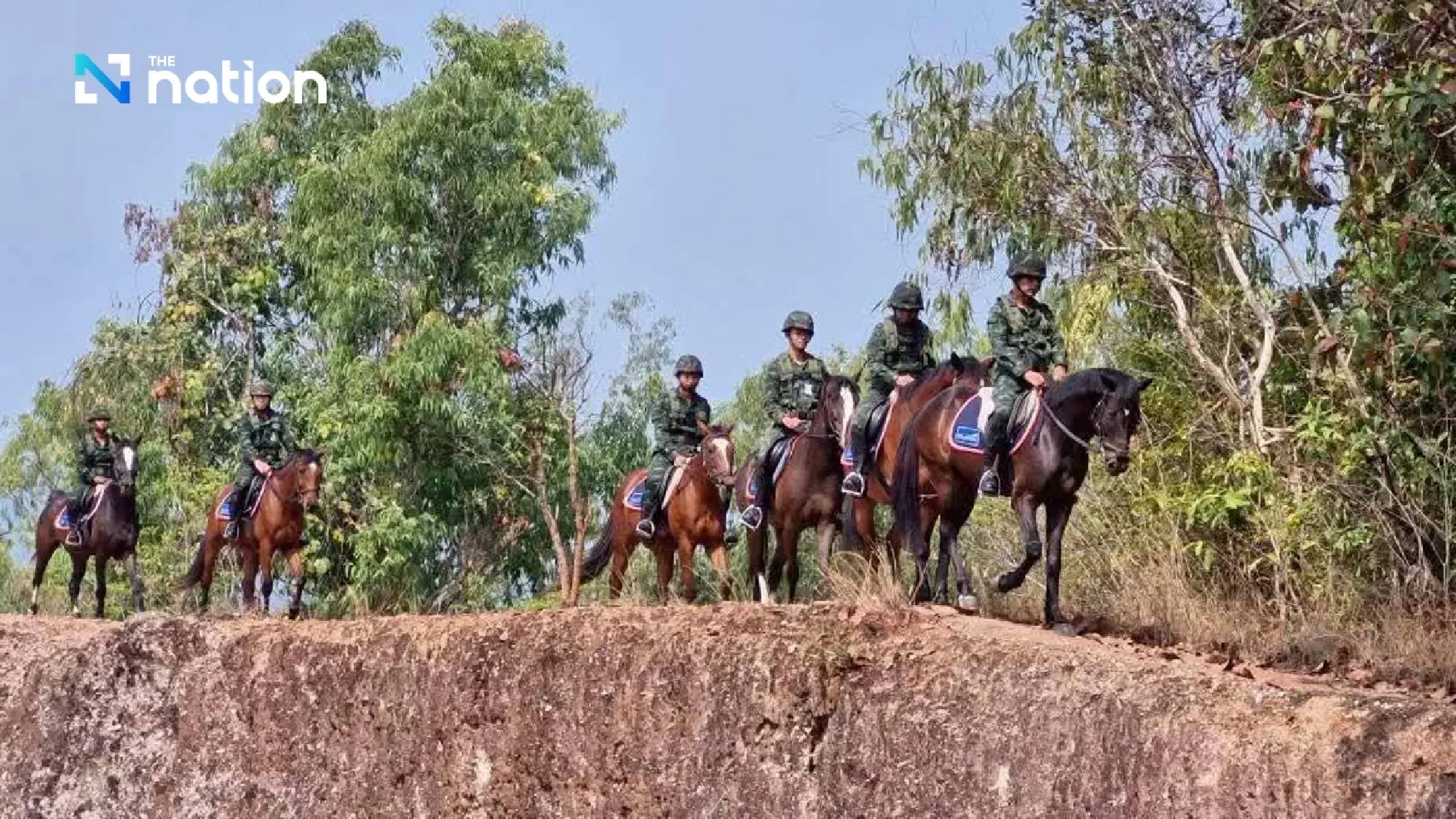 Thai army deploys horse patrols in Chiang Mai to combat wildfires and PM2.5