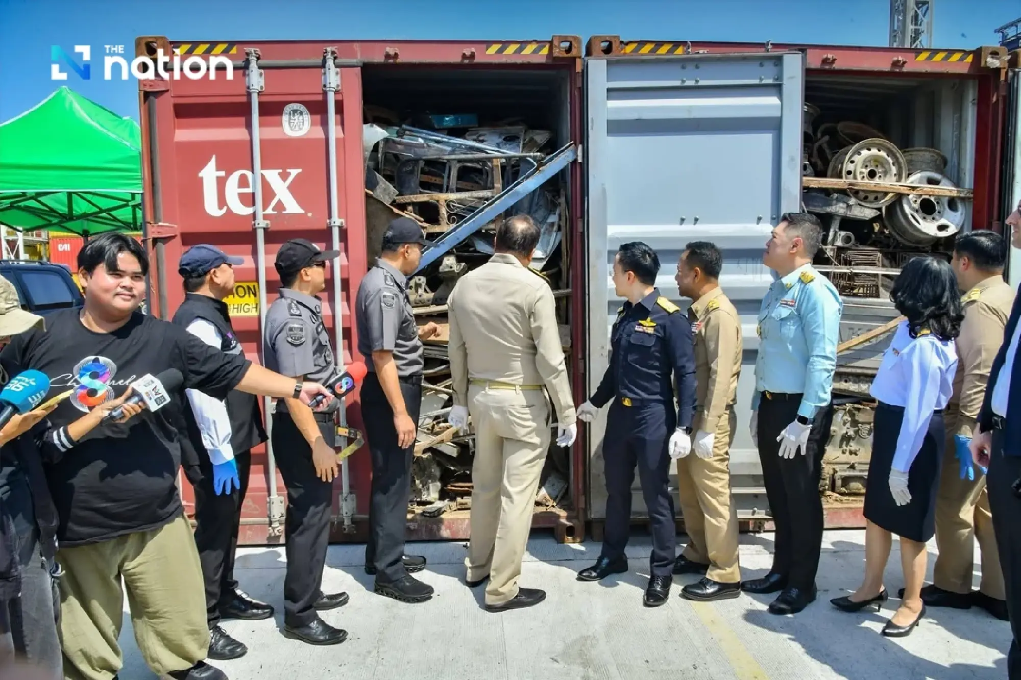 UNODC commends Thailand after Laem Chabang e-waste seizure