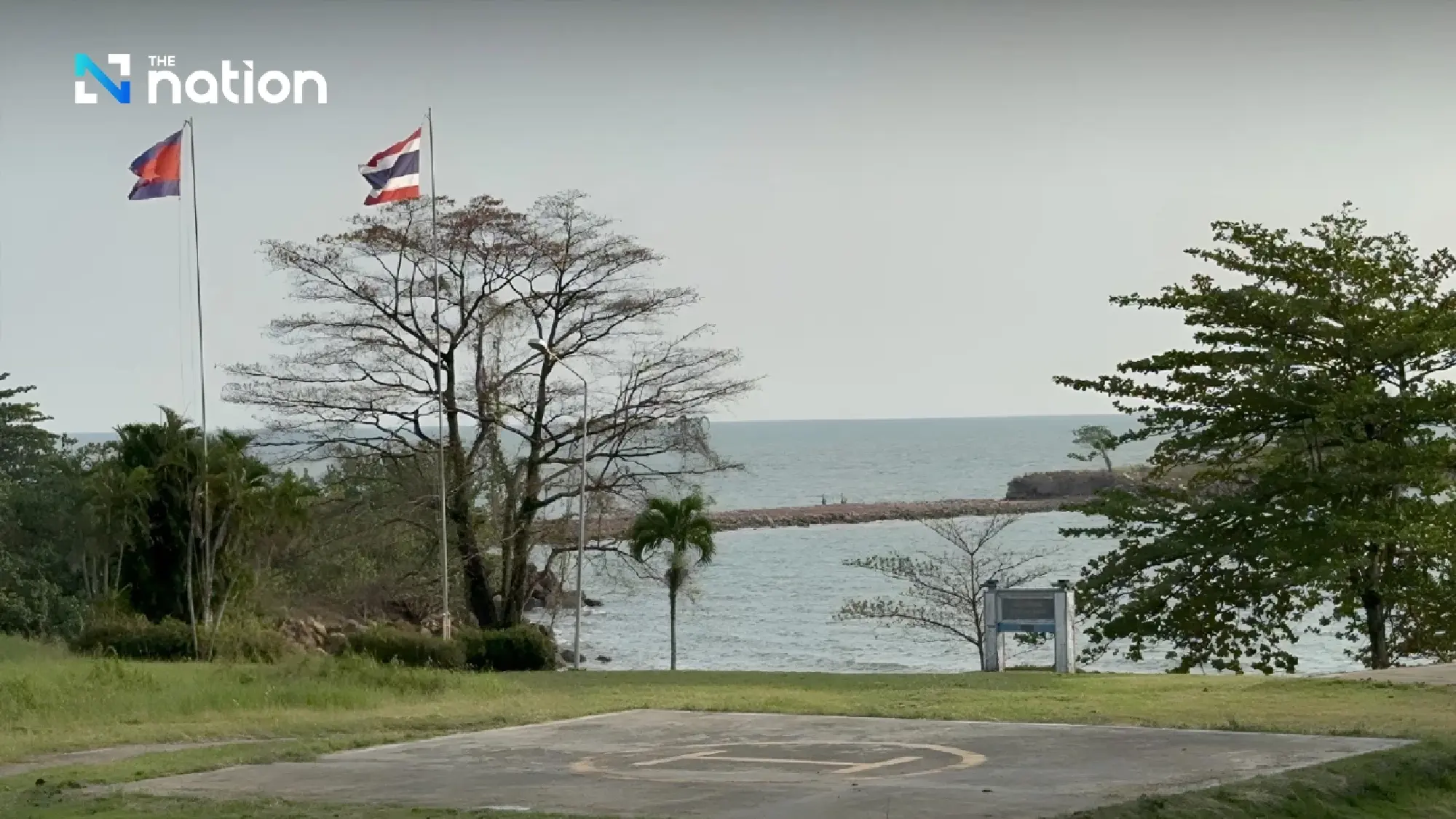 Thai Navy urges Cambodia to remove more of ‘silt-trap dam’ in Trat, citing 3,000 sq m of Thai land loss