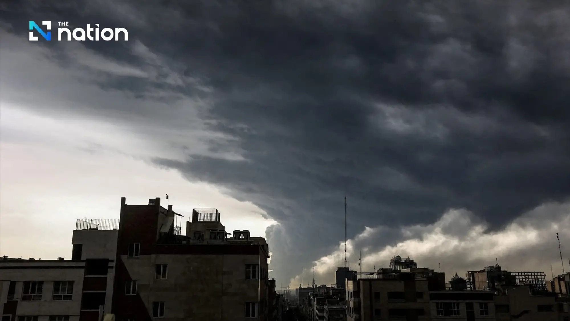 Black acid rain hits Iran after oil depot blasts, harming health and environment