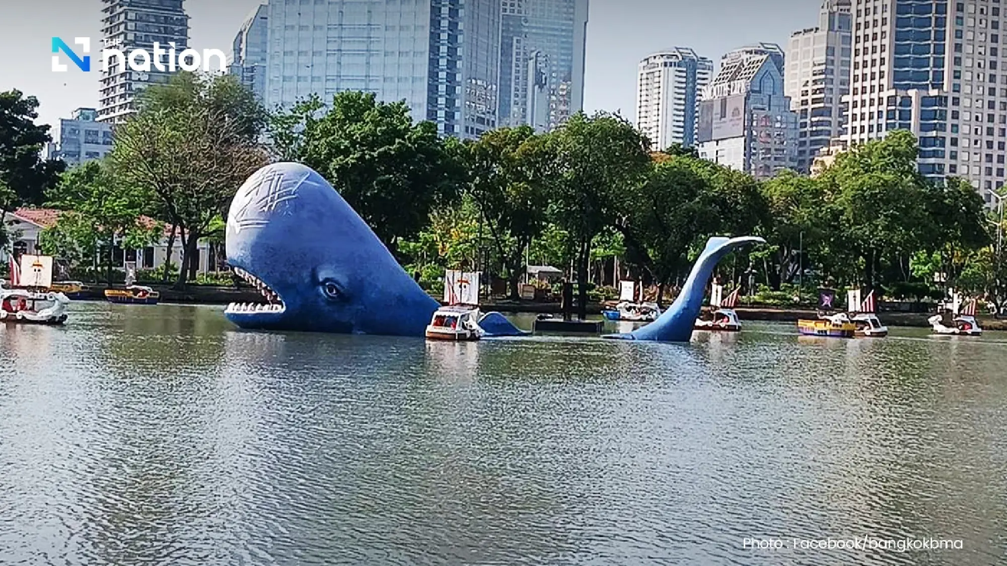 Lumpini Park turns into ONE PIECE world