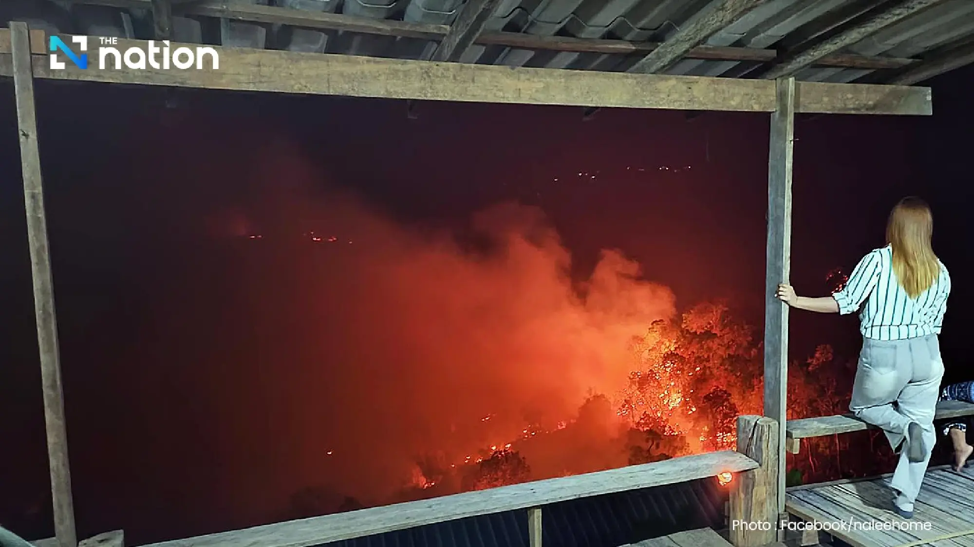 Chiang Mai tops global air pollution ranking as haze worsens and wildfire spreads in Mae Taeng