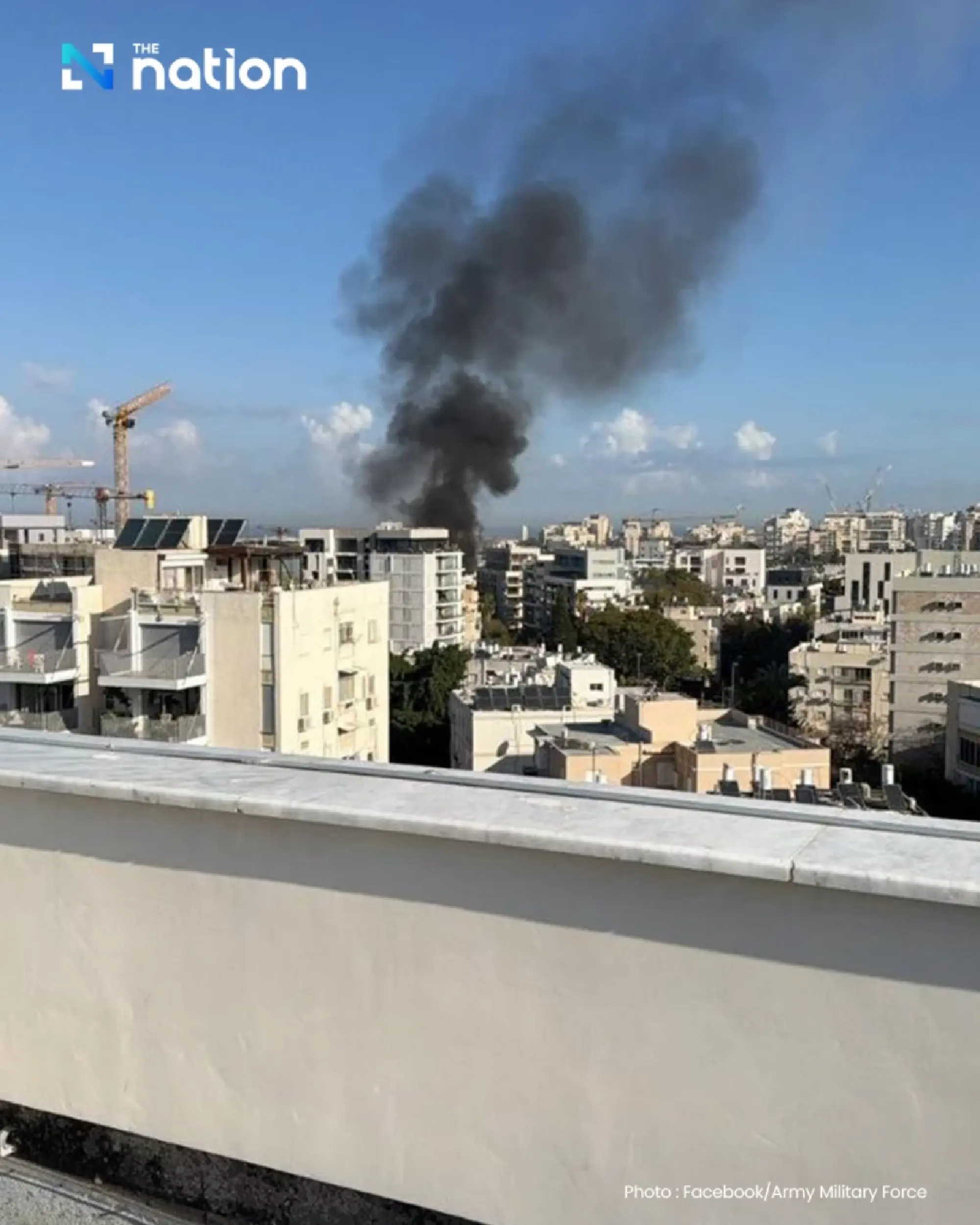 Iran launches fresh missile barrage on Israel, rejects Trump talks