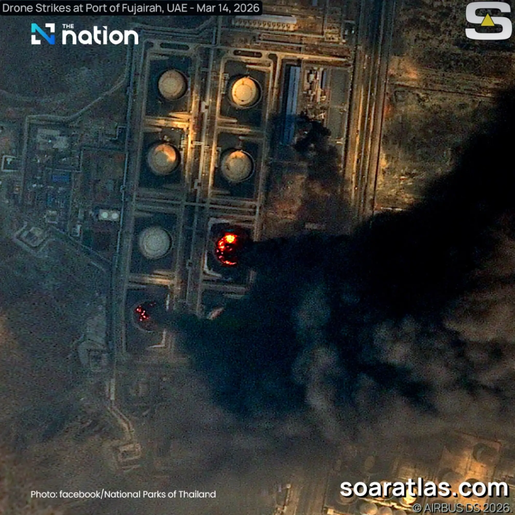 UAE’s Fujairah port hit by drone attack, oil loading suspended