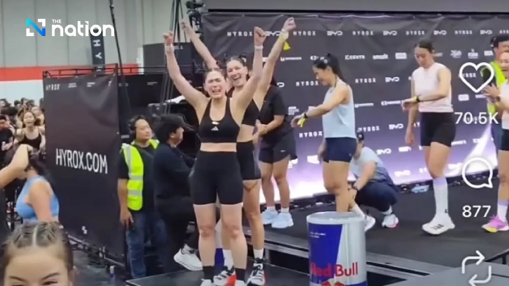 Chompoo Araya completes HYROX Bangkok 2026 in strong debut