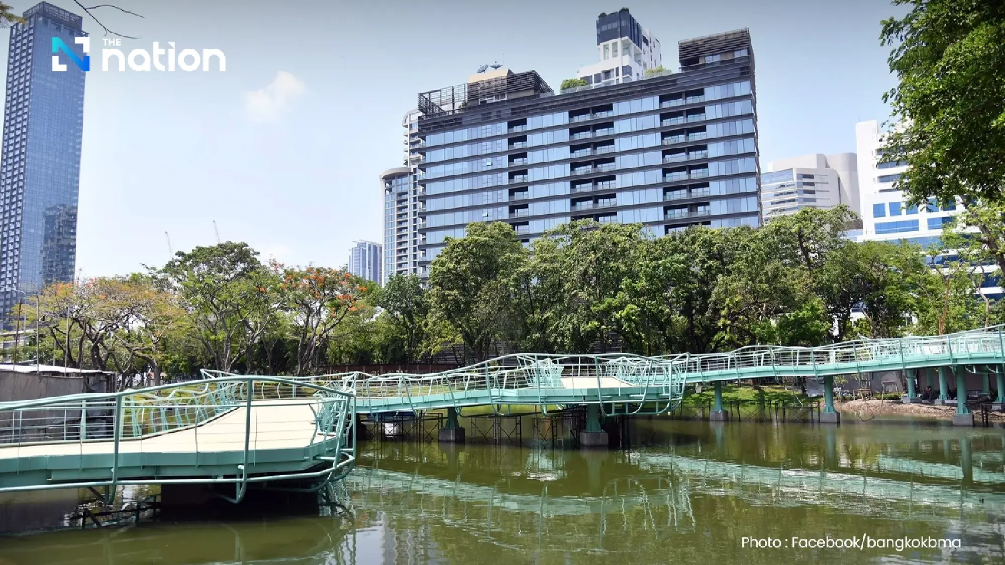 Bangkok eyes May 1 reopening of ‘Green Bridge’ link between Lumpini and Benjakitti as energy crisis slows works