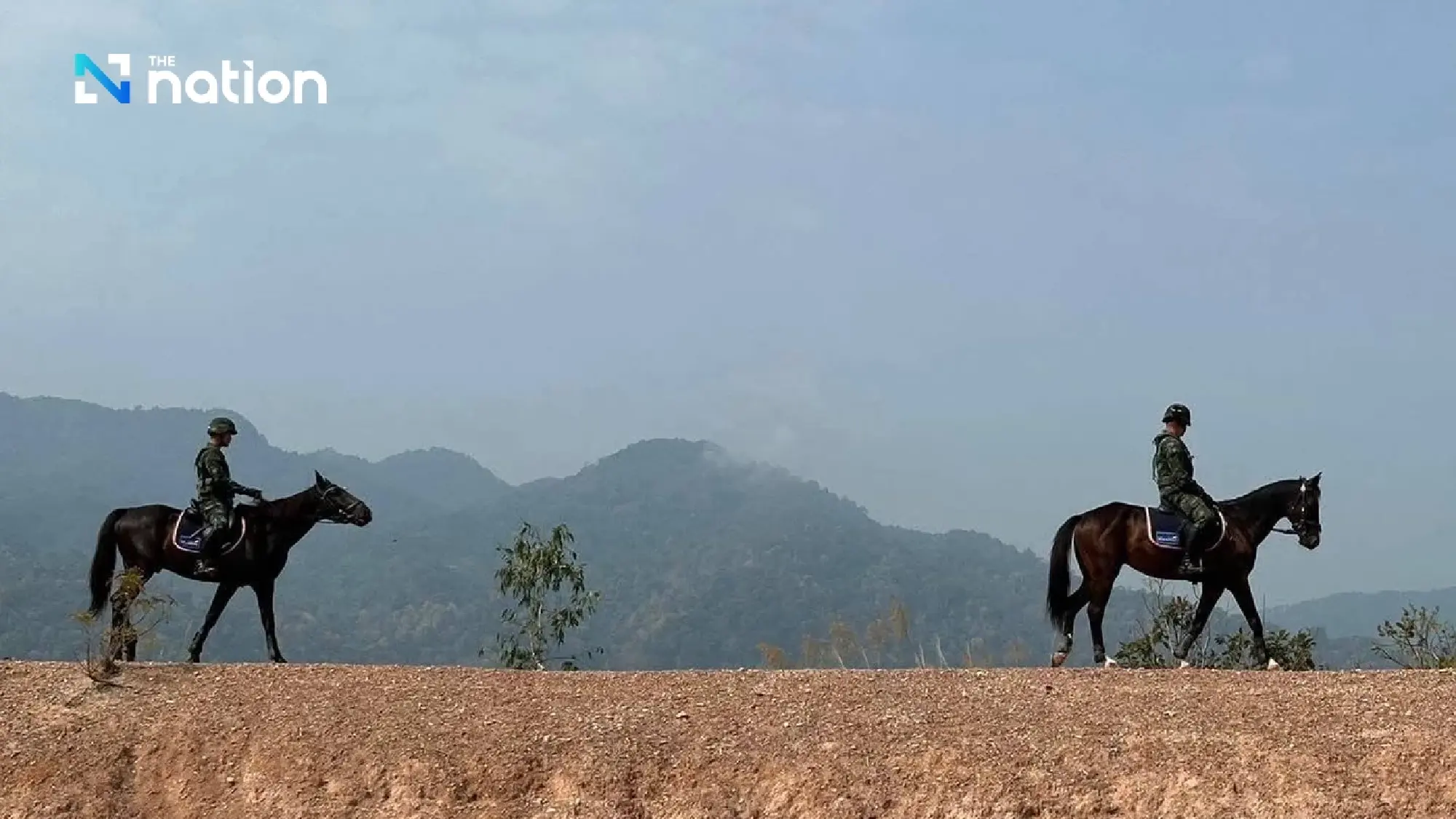 Thai army deploys horse patrols in Chiang Mai to combat wildfires and PM2.5