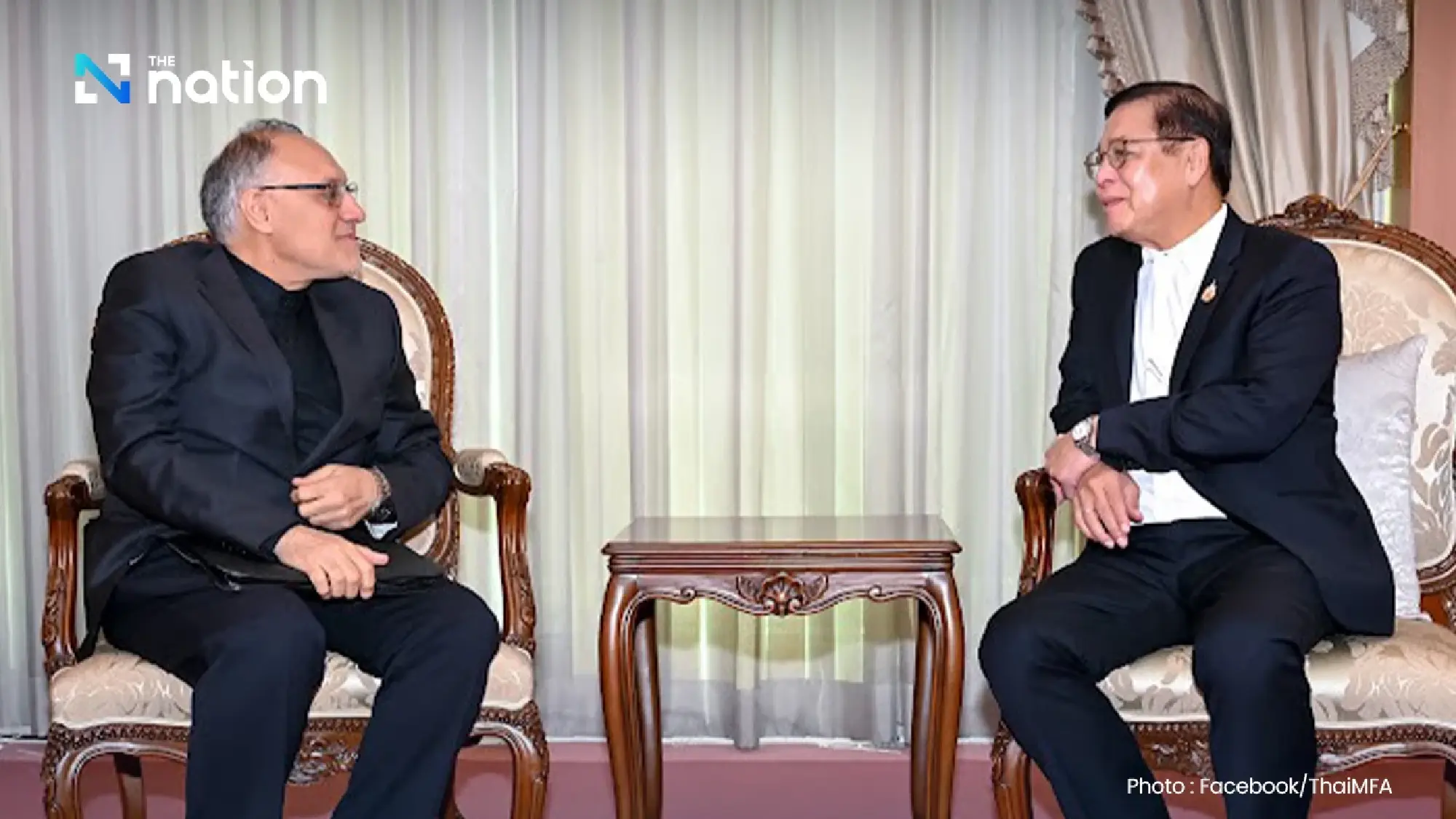 Iran envoy meets Sihasak, presses for Thai ships to be allowed through Strait of Hormuz