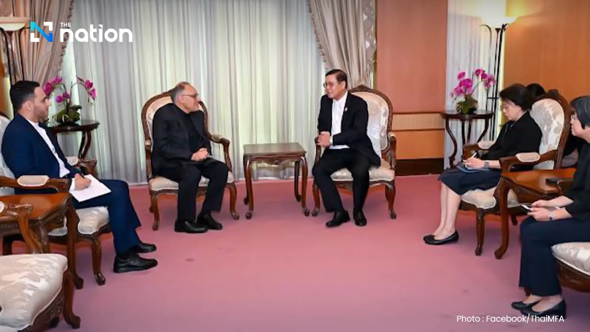 Iran envoy meets Sihasak, presses for Thai ships to be allowed through Strait of Hormuz