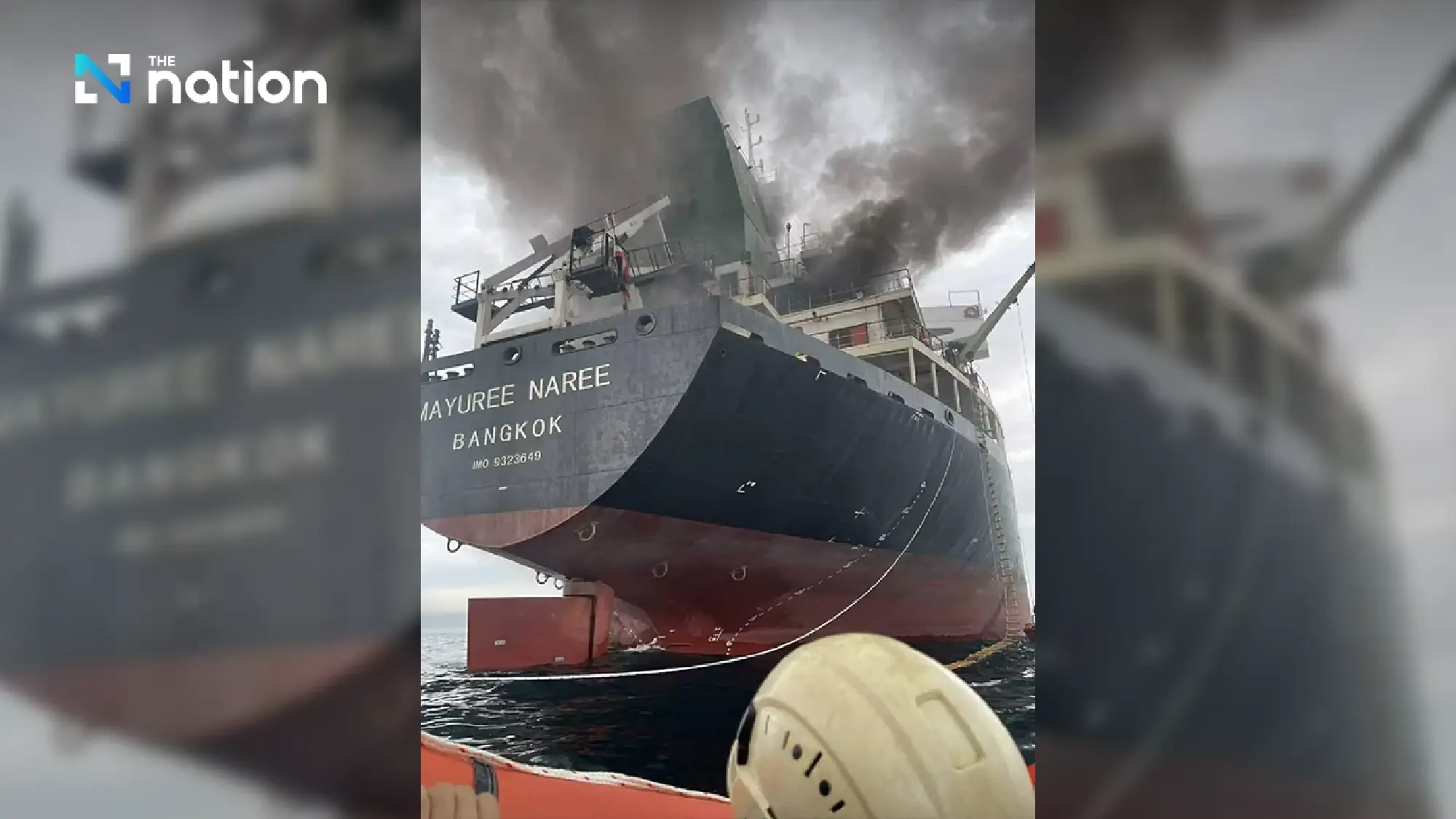 Thai Navy races to assist 23 crew after cargo ship attack near Hormuz