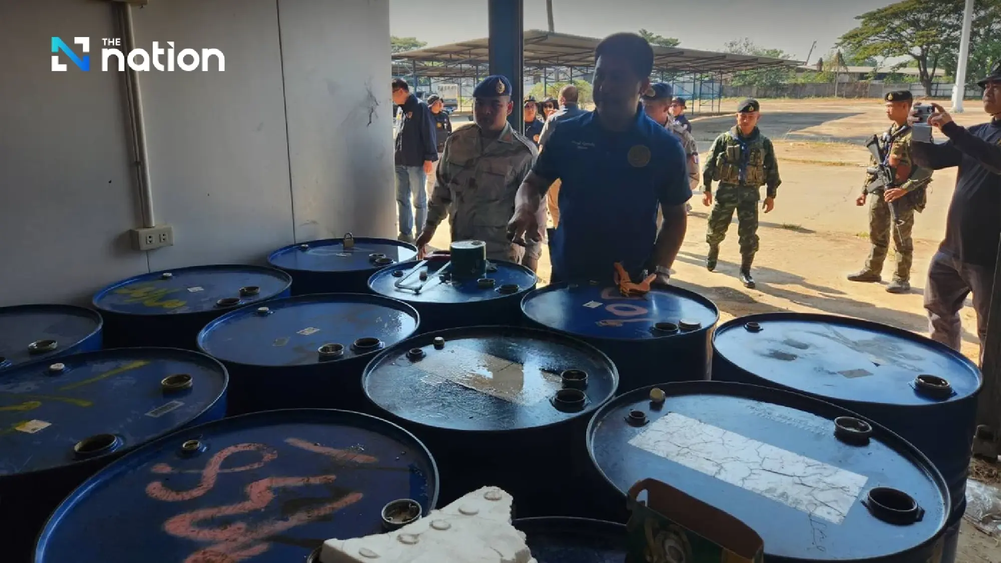 Thai officials seize diesel truck in alleged cross-border smuggling