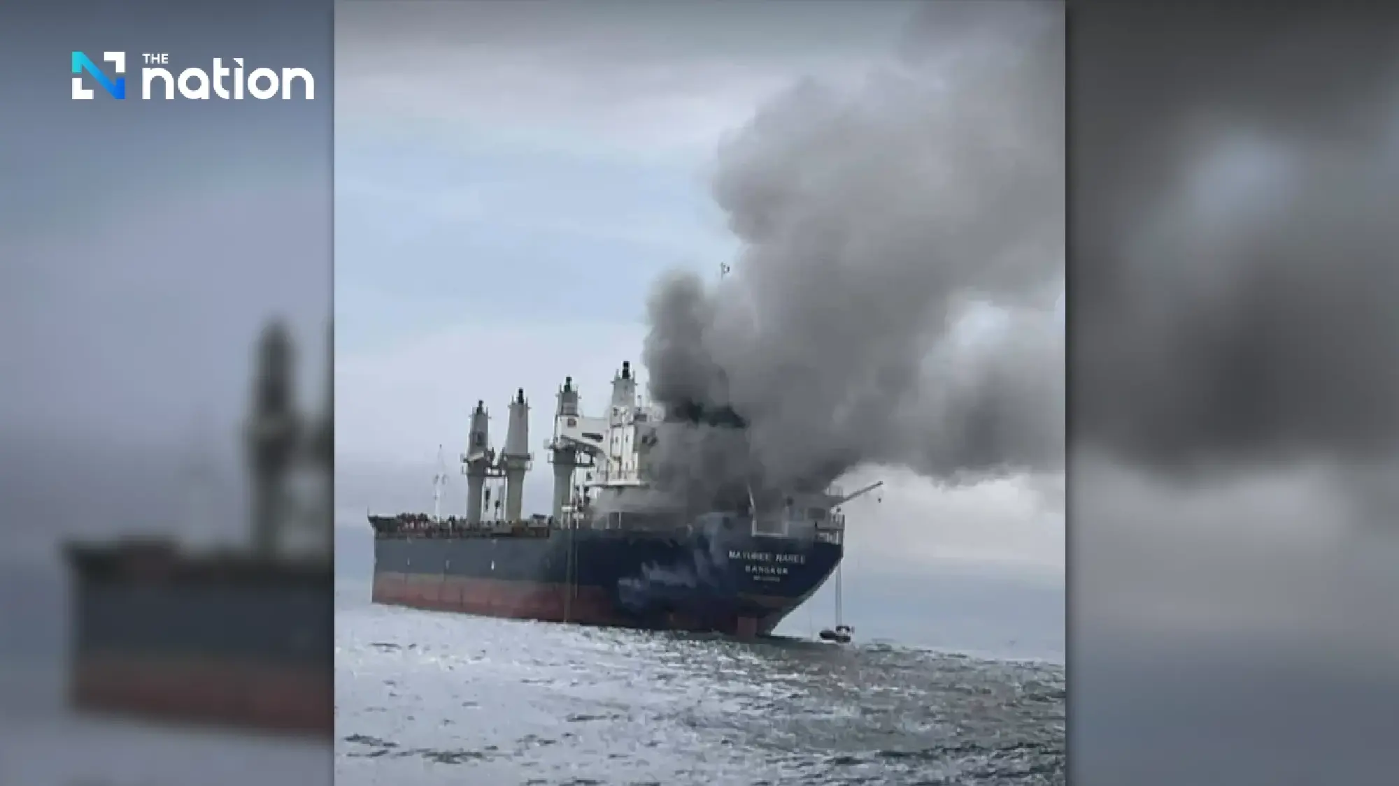 Thai Navy races to assist 23 crew after cargo ship attack near Hormuz