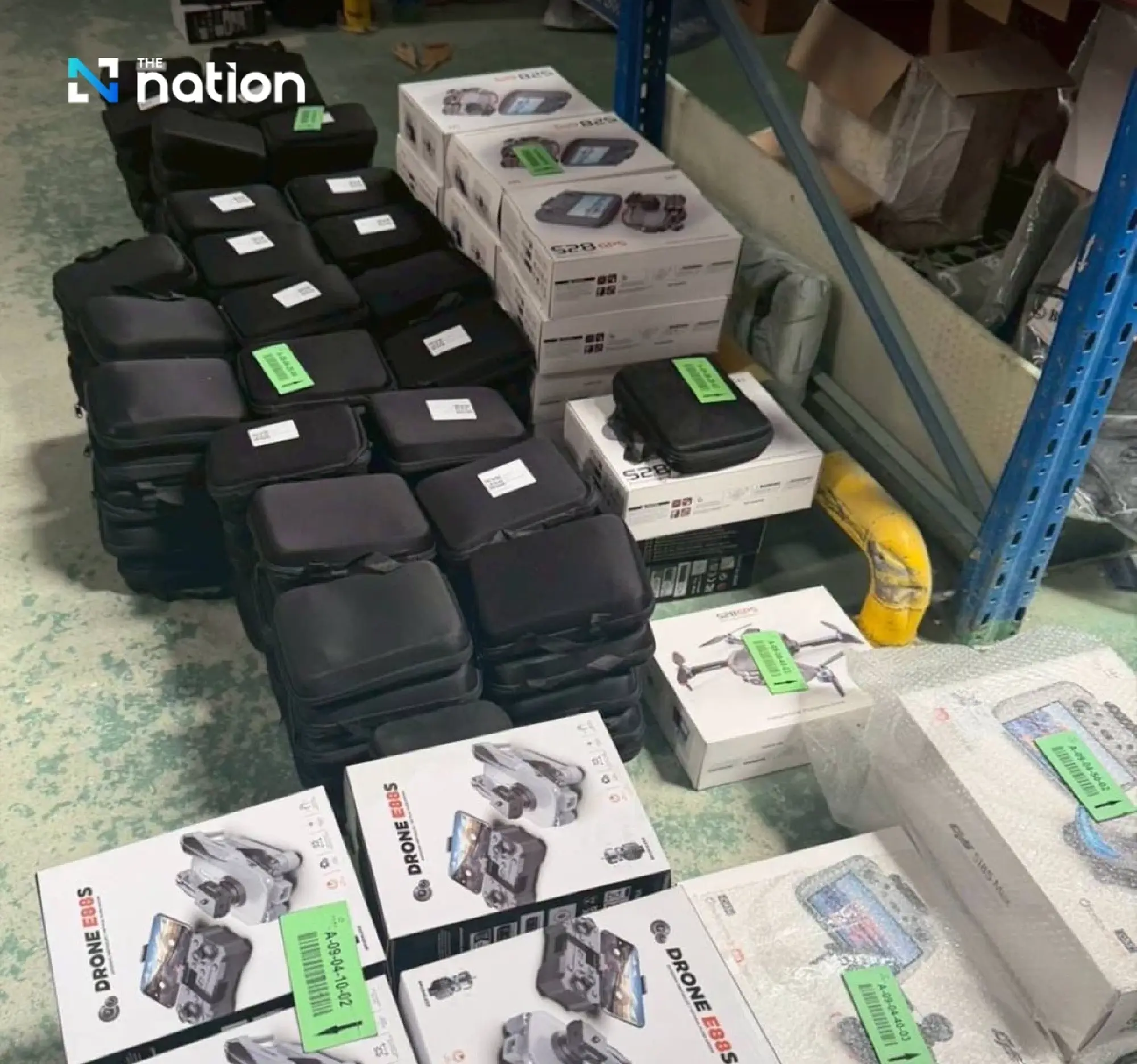 Thai cyber police, NBTC raid Bangkok warehouse, seize illegal drones