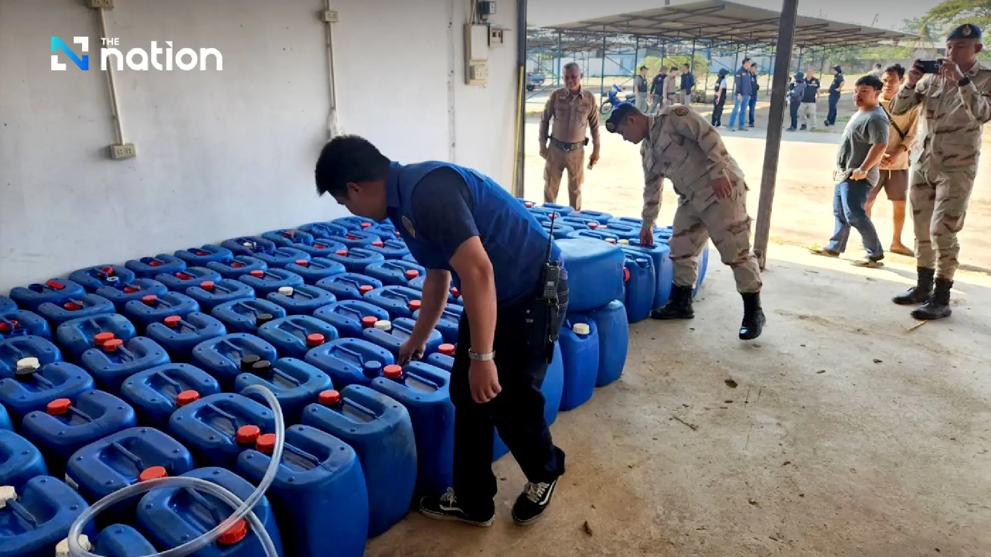 Thai officials seize diesel truck in alleged cross-border smuggling