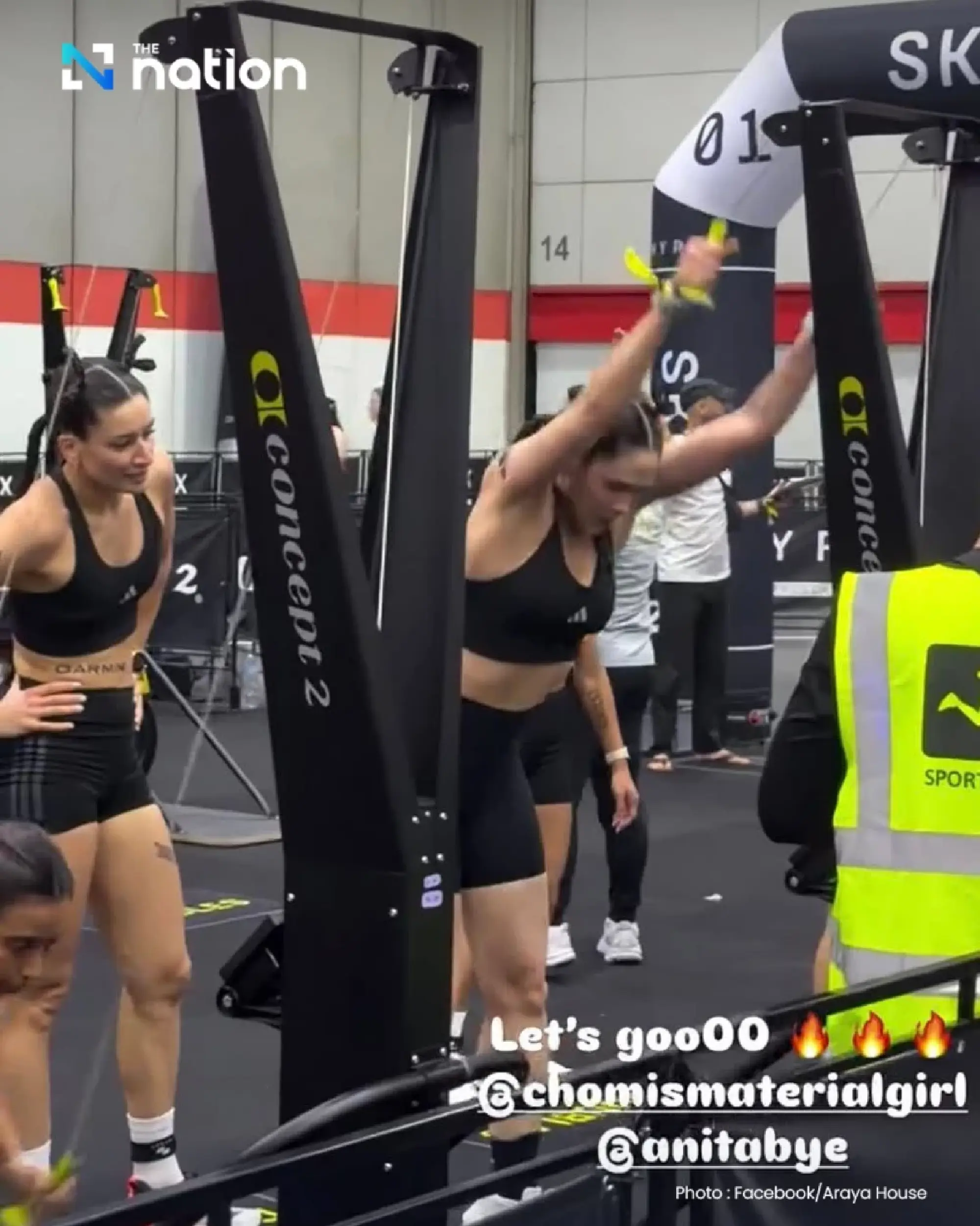 Chompoo Araya completes HYROX Bangkok 2026 in strong debut