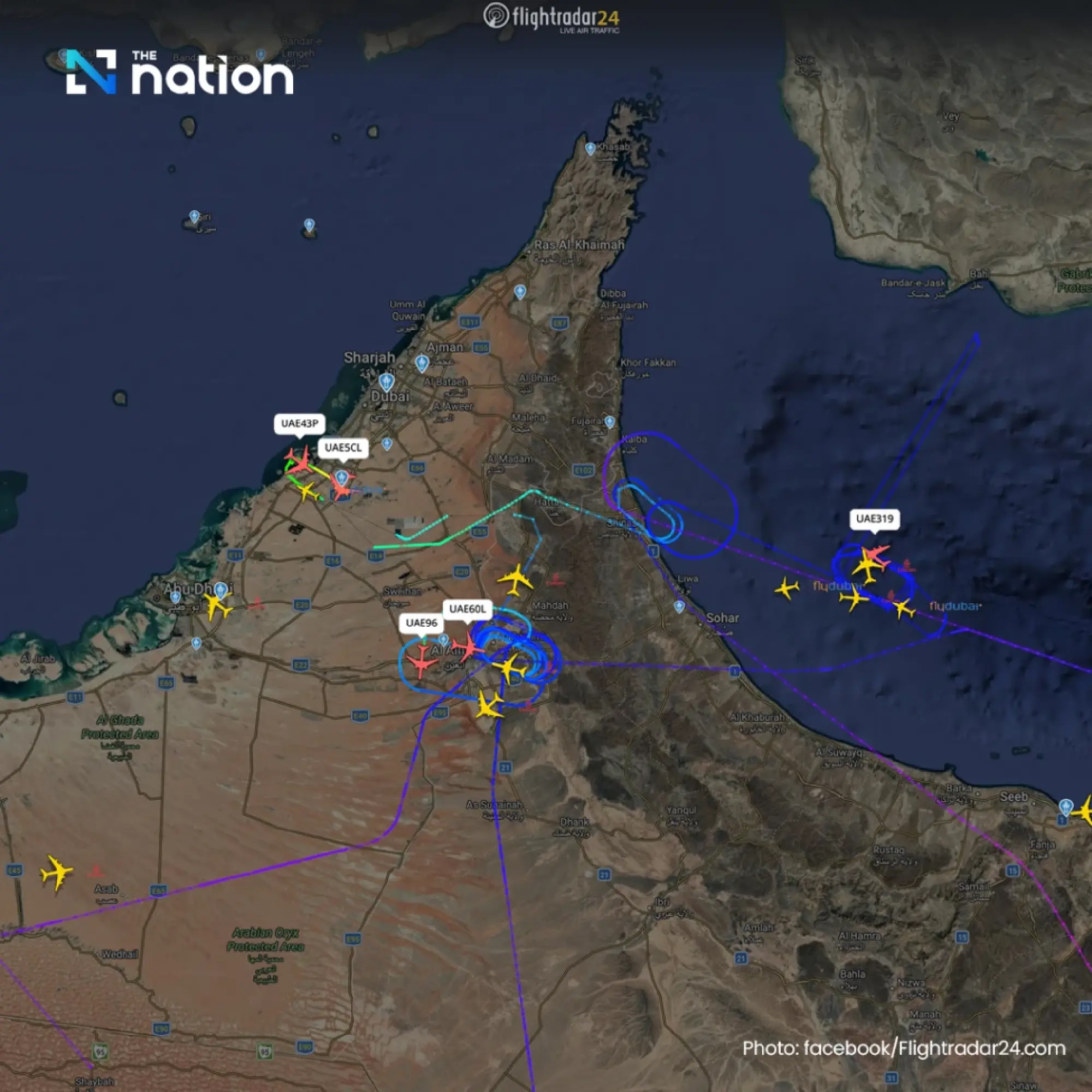 UAE shuts airspace amid fresh Iran attack threat