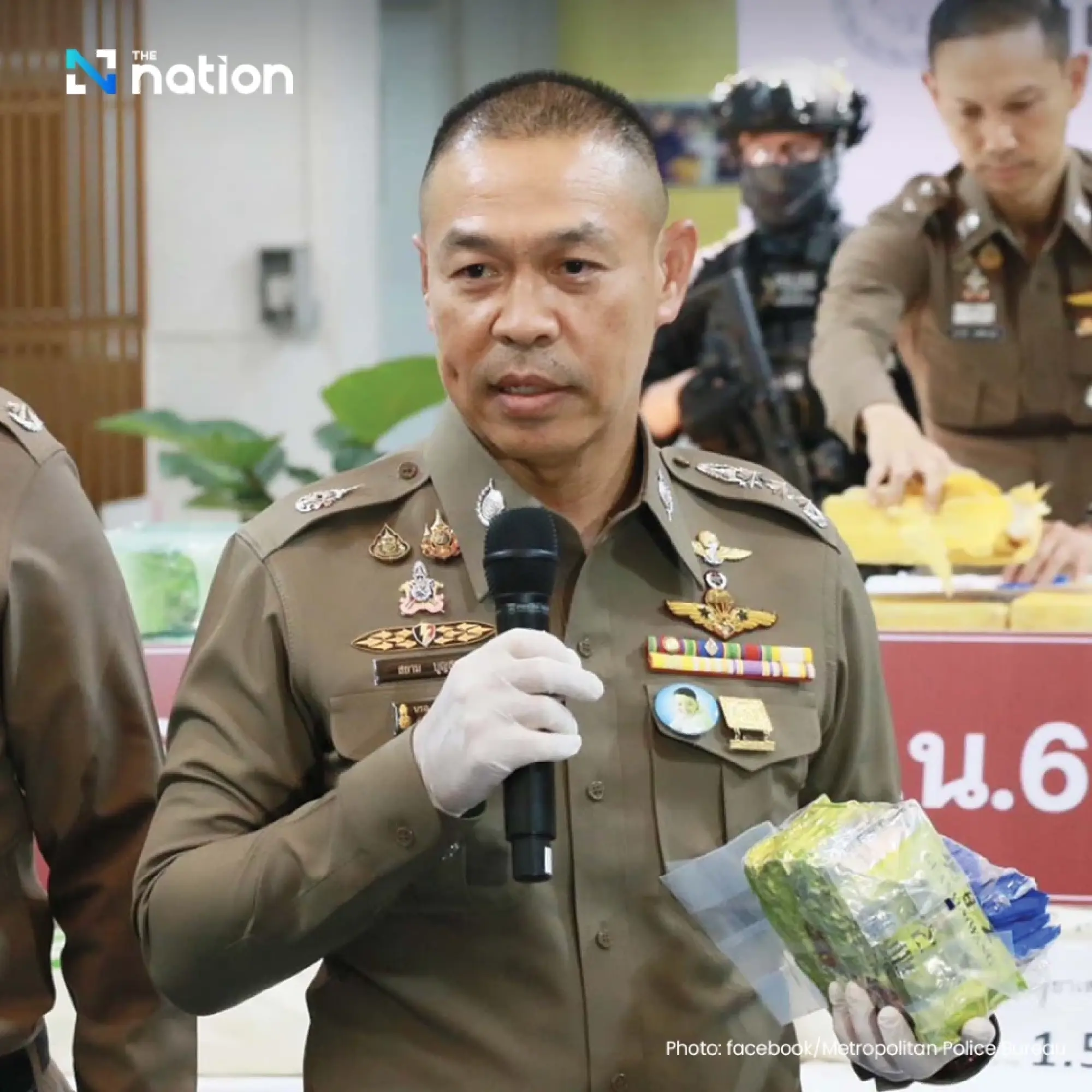 Police arrest major drug agent, seize 1.5-tonne haul worth over 520 MB