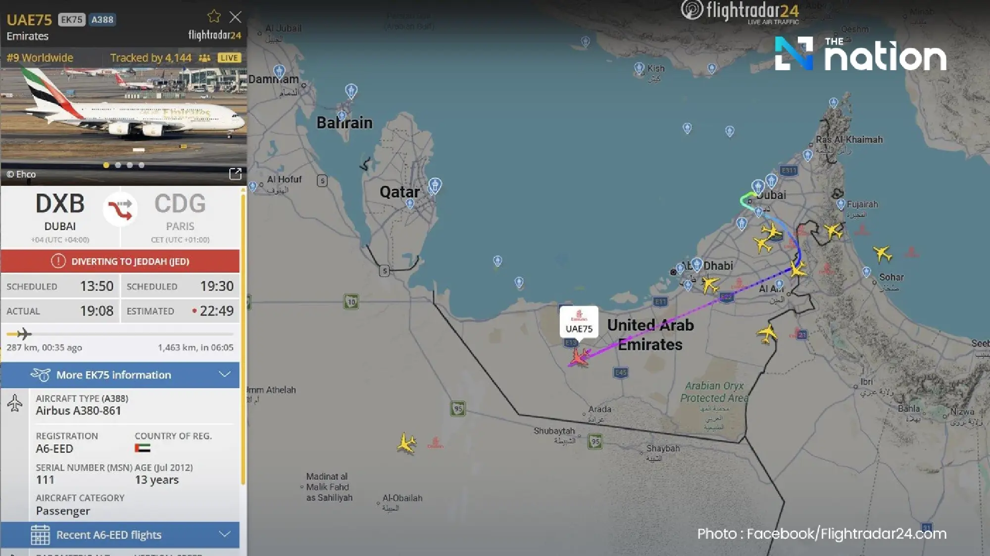 UAE shuts airspace amid fresh Iran attack threat