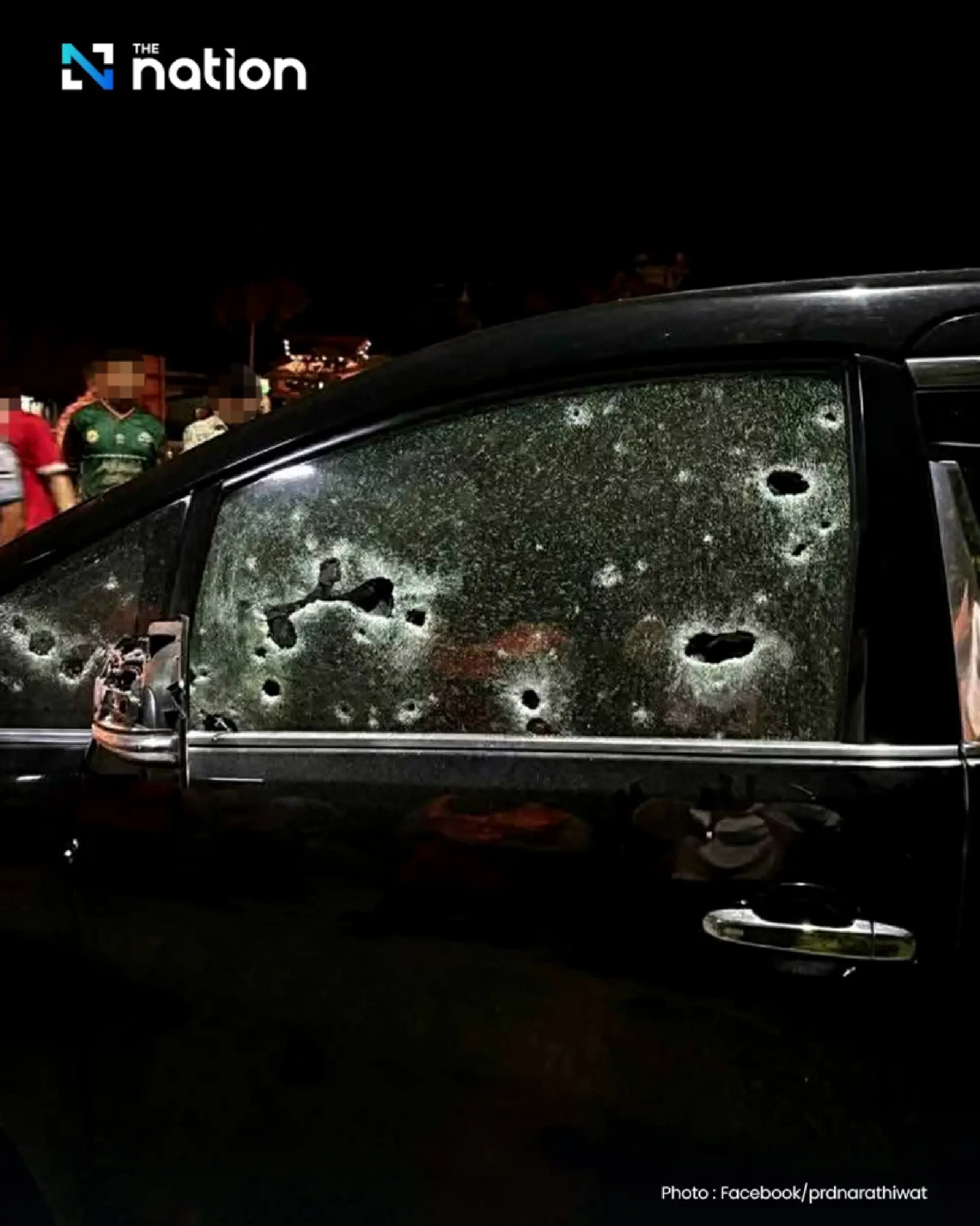 Narathiwat MP Kamonsak Leewamoh unharmed after gun attack on vehicle outside home