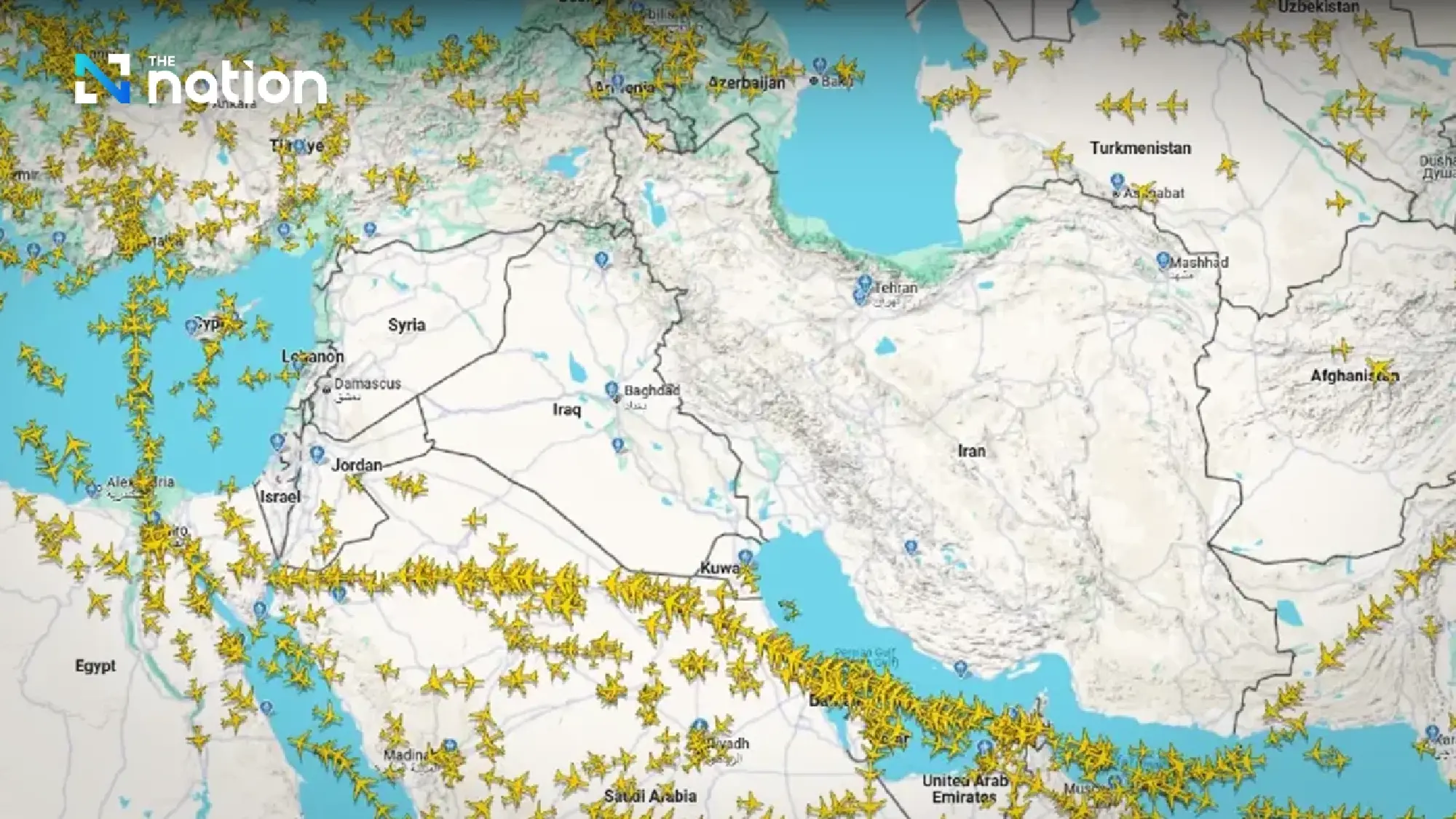 Middle East tensions flare; AEROTHAI reroutes flights to avoid risk areas