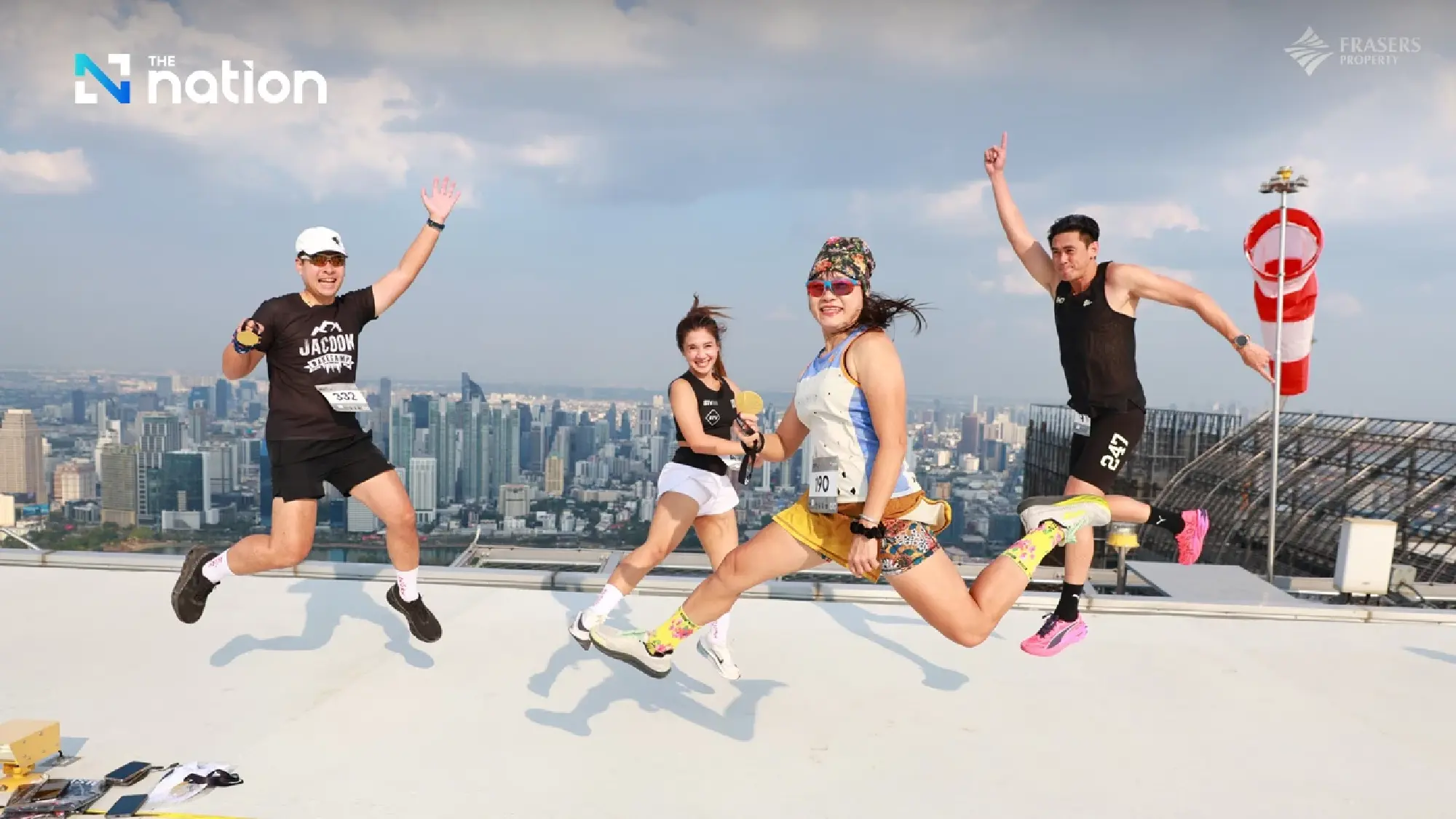 One Bangkok Hosts the Final Race of the “Bangkok Vertical Run Challenge Series 2026”