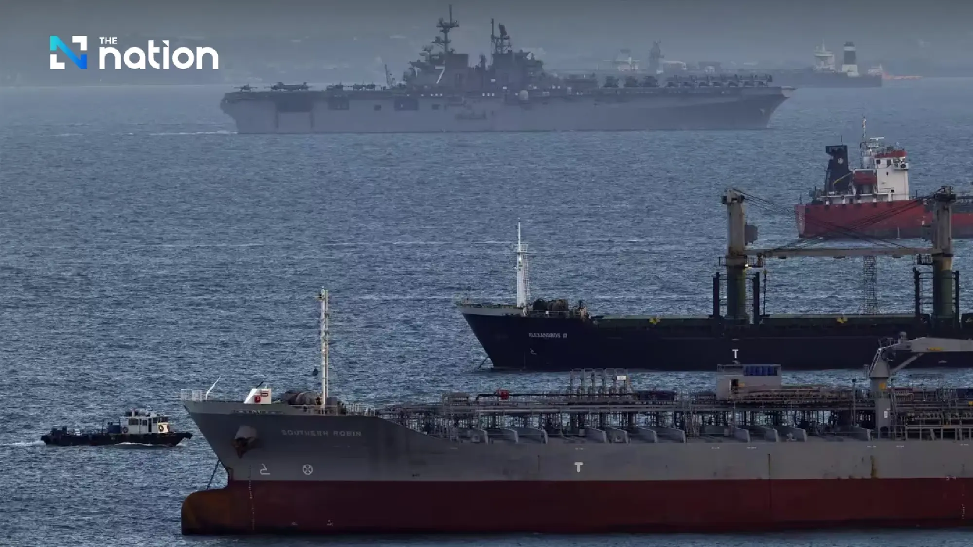 USS Tripoli heads for Middle East as US deploys 2,500 Marines