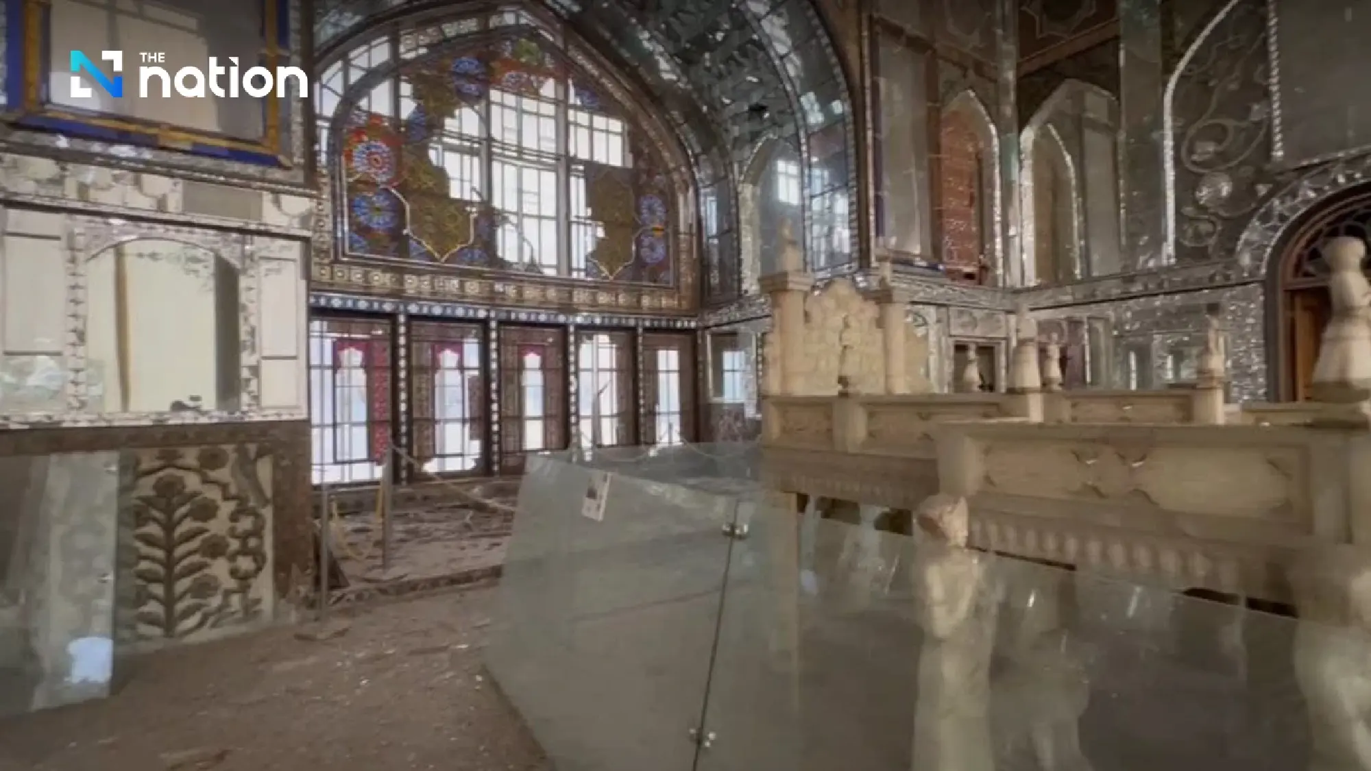 Golestan Palace damaged by shockwaves after Tehran strike, Iranian media and UNESCO say