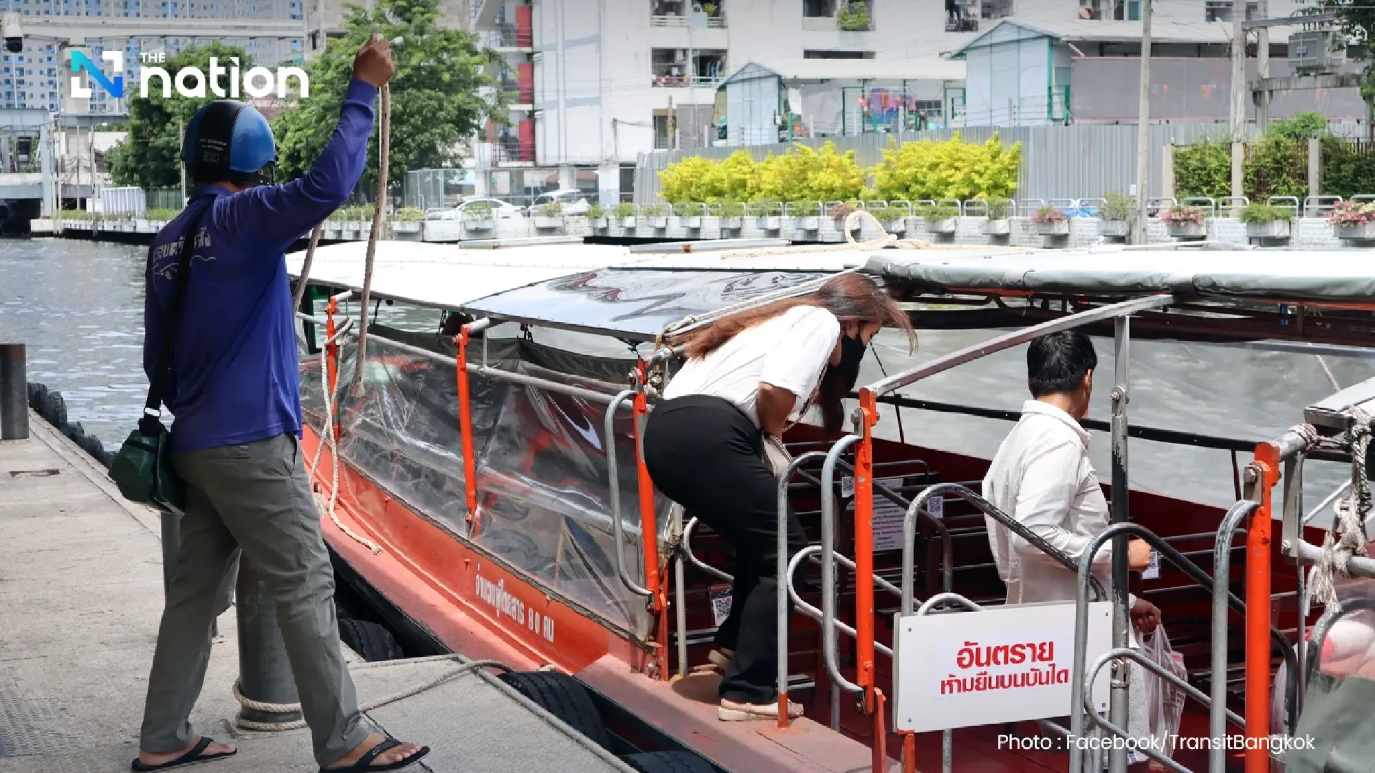 Saen Saeb boat fares to rise by 2 baht from March 30 as diesel hits 38.94 baht/litre