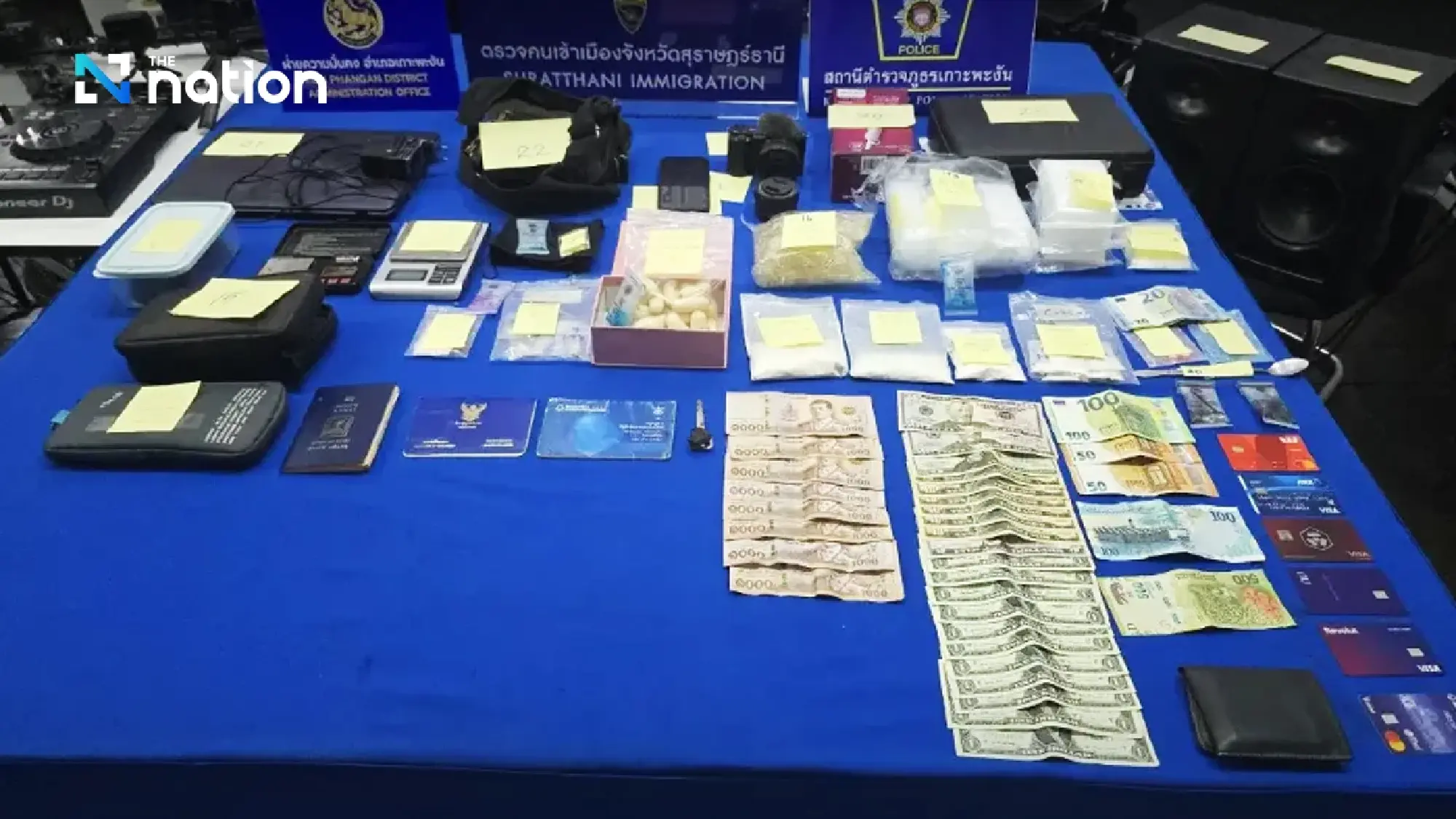 Israeli drug dealer arrested with Australians on Koh Phangan
