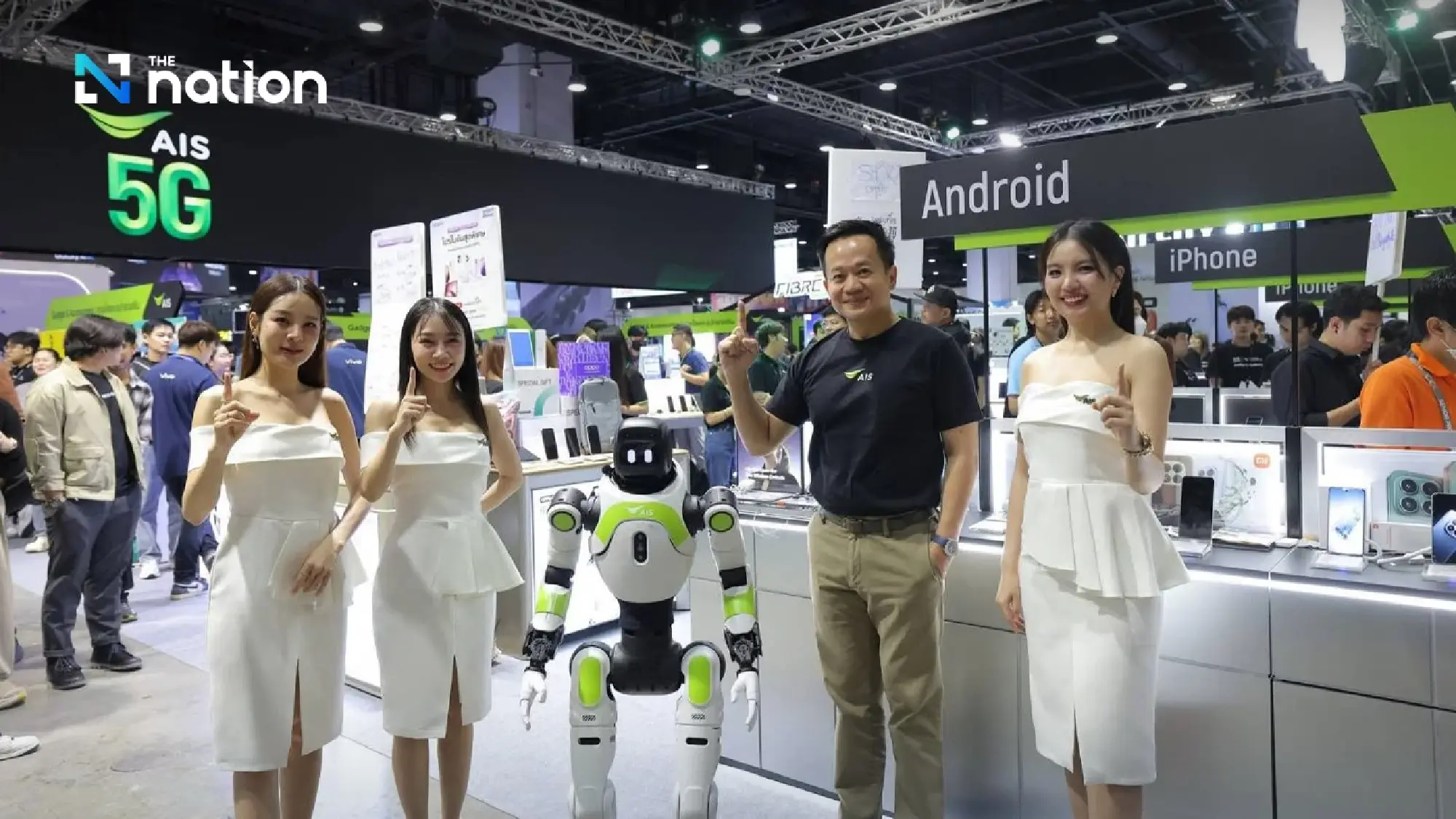 AIS unveils the official debut of AI service robot “Gigi” – Elevating retail business experience, soon to be expanded to AIS shops in the near future