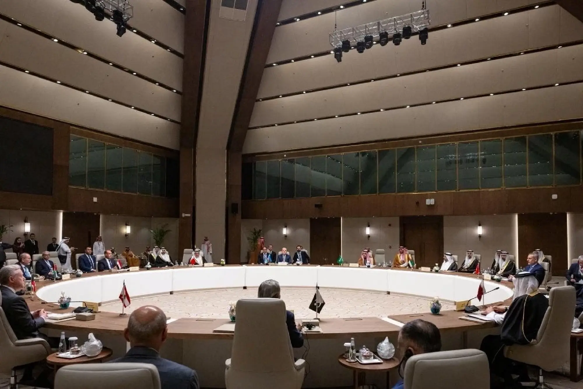 Middle East bloc of 12 nations urges Iran to halt attacks, keep shipping lanes open