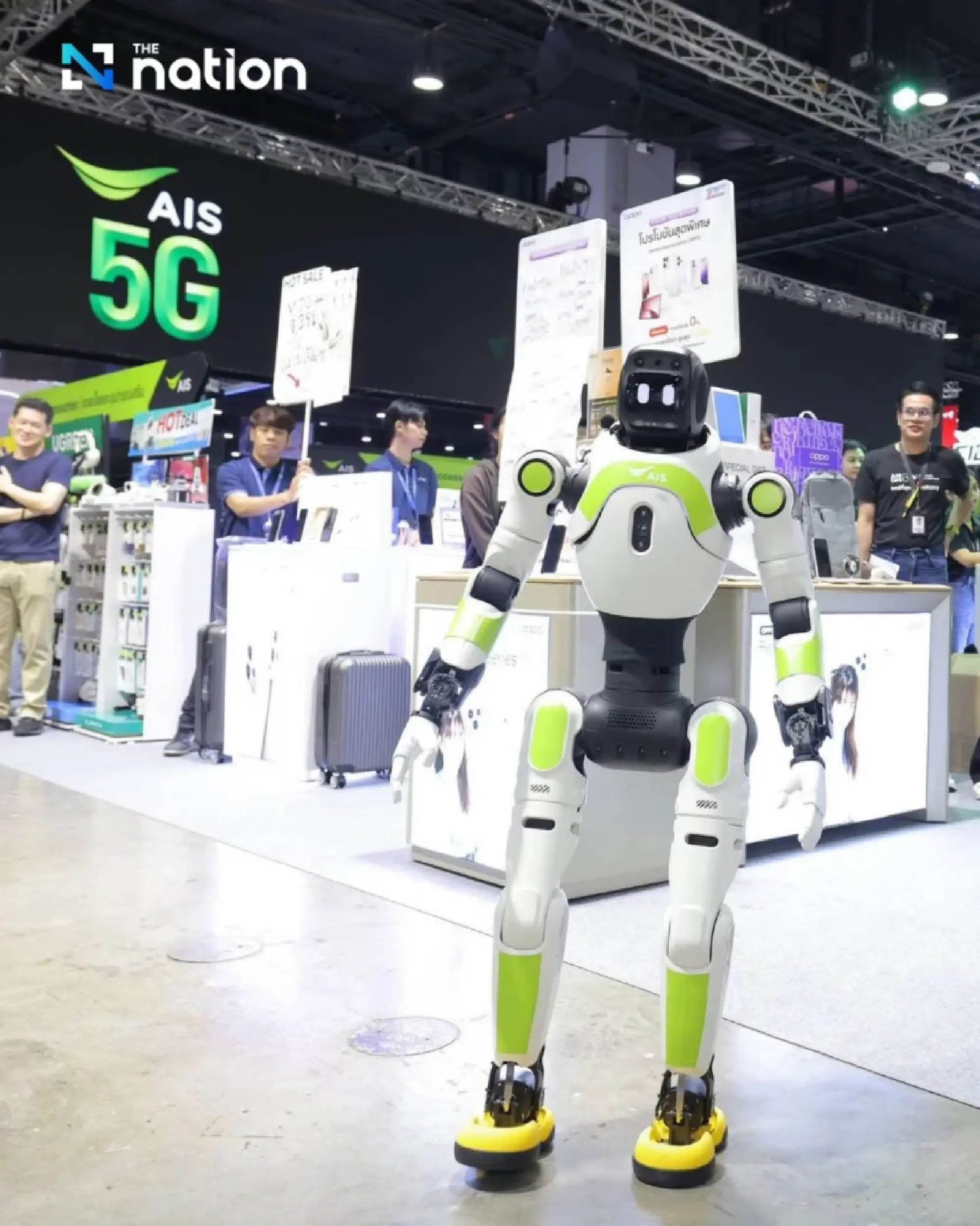 AIS unveils the official debut of AI service robot “Gigi” – Elevating retail business experience, soon to be expanded to AIS shops in the near future