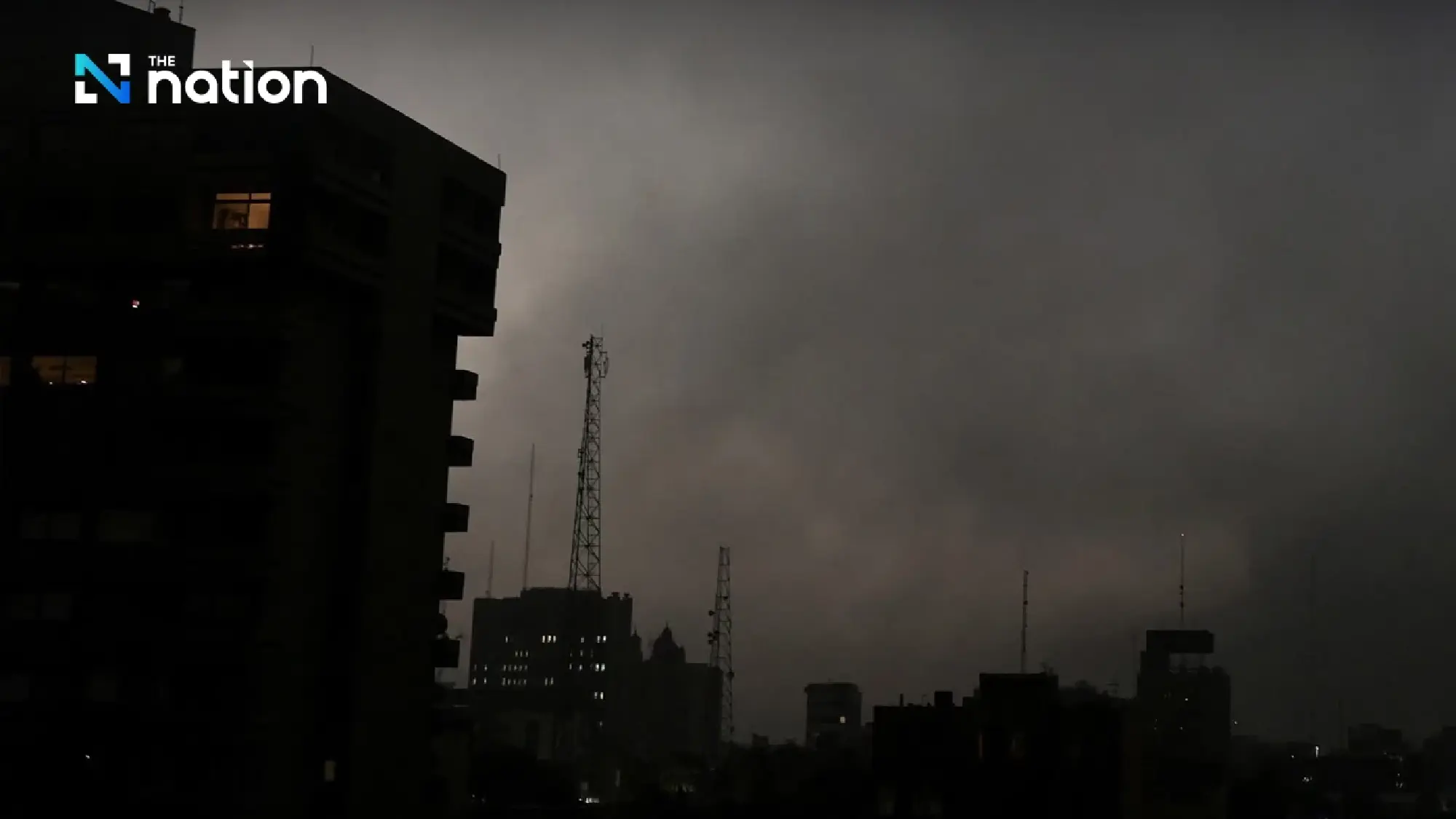 Black acid rain hits Iran after oil depot blasts, harming health and environment