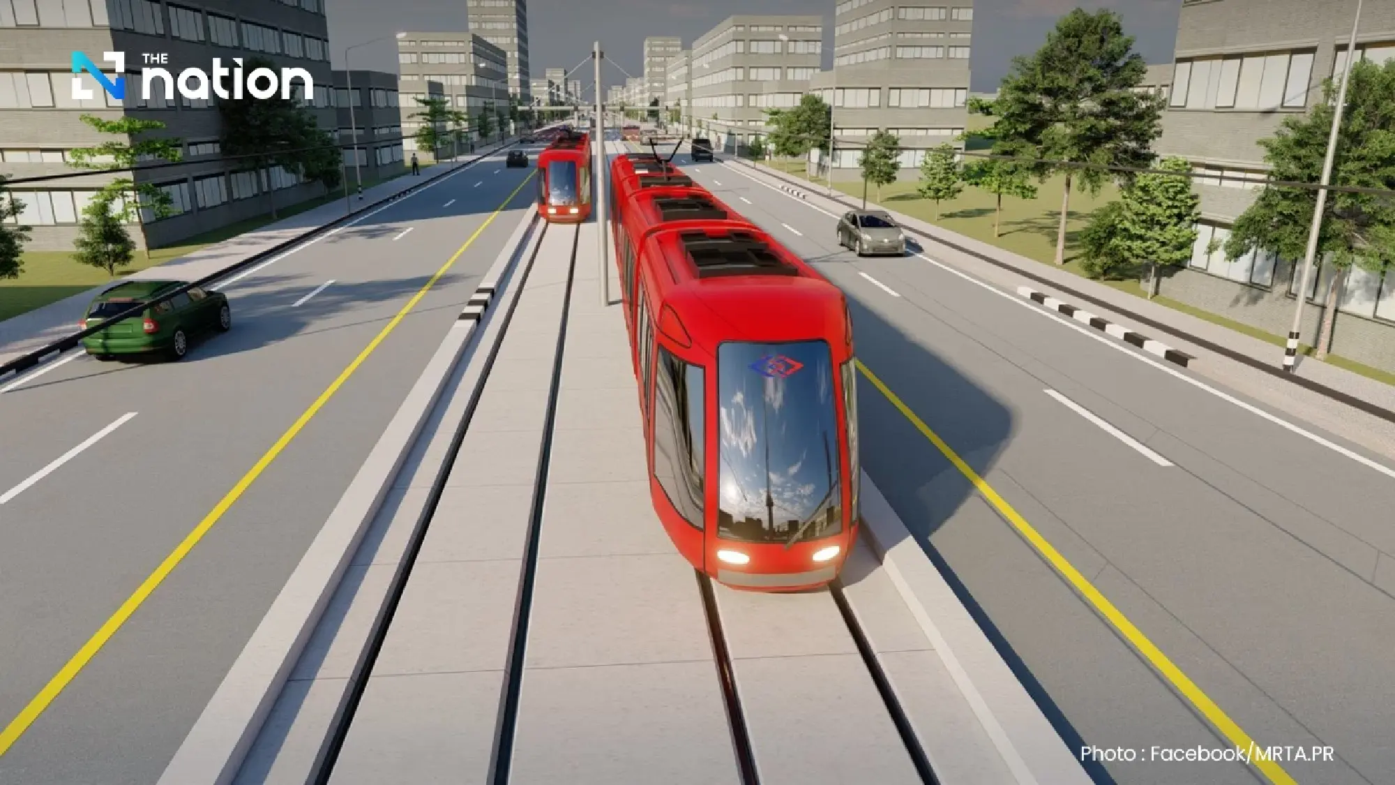Chiang Mai’s Red Line tram aims to cut pollution and improve city transport