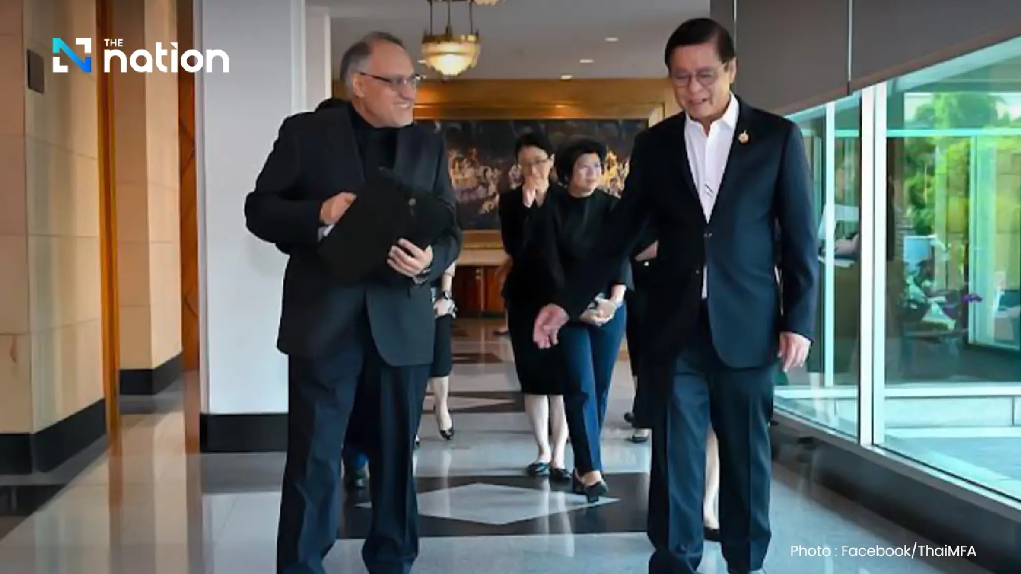 Iran envoy meets Sihasak, presses for Thai ships to be allowed through Strait of Hormuz