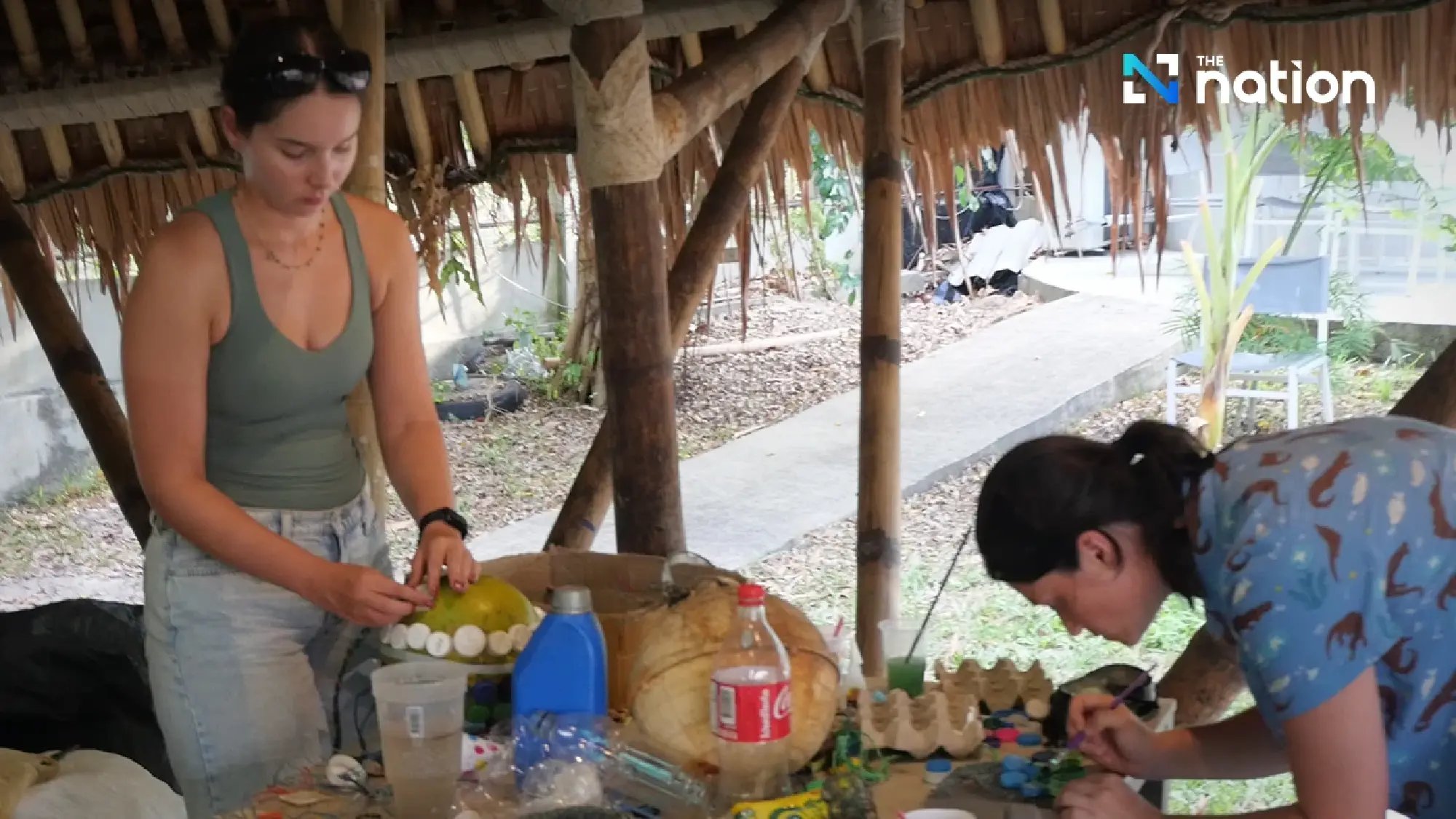 Trang turns marine waste into art as 24 countries join eco-awareness project