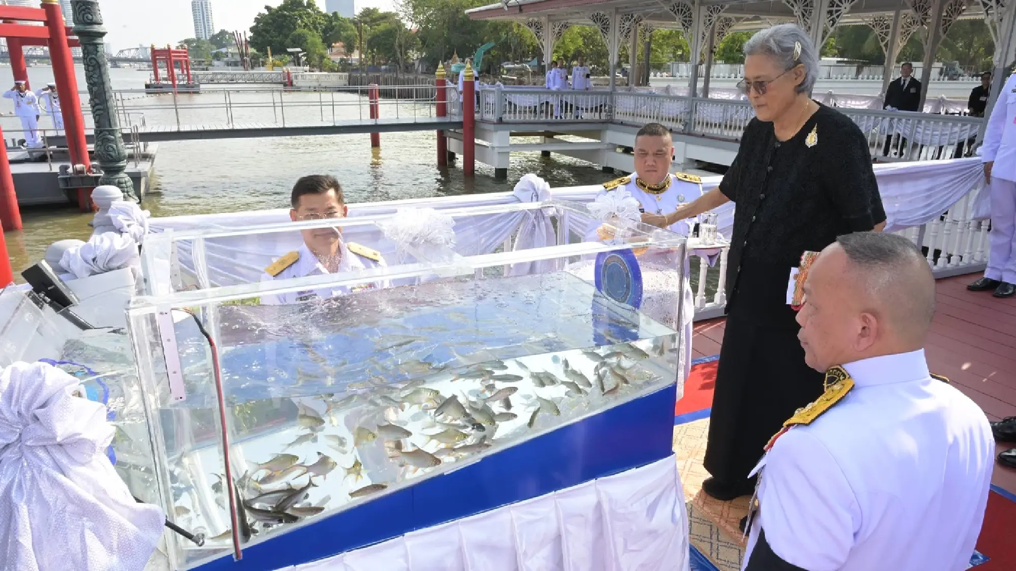 HRH Princess Sirindhorn marks birthday with merit-making ceremony