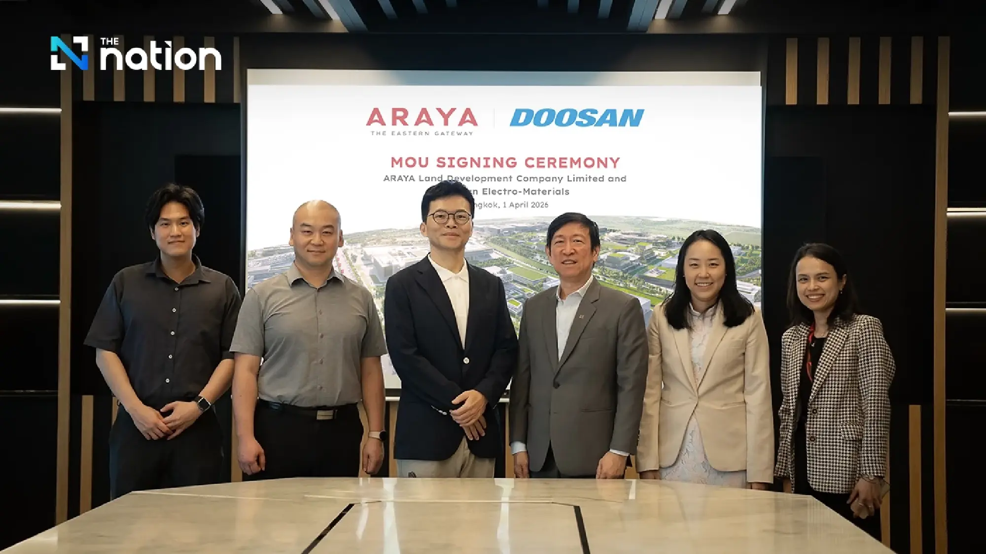 ARAYA – The Eastern Gateway draws South Korea’s Doosan for US$135m PCB investment