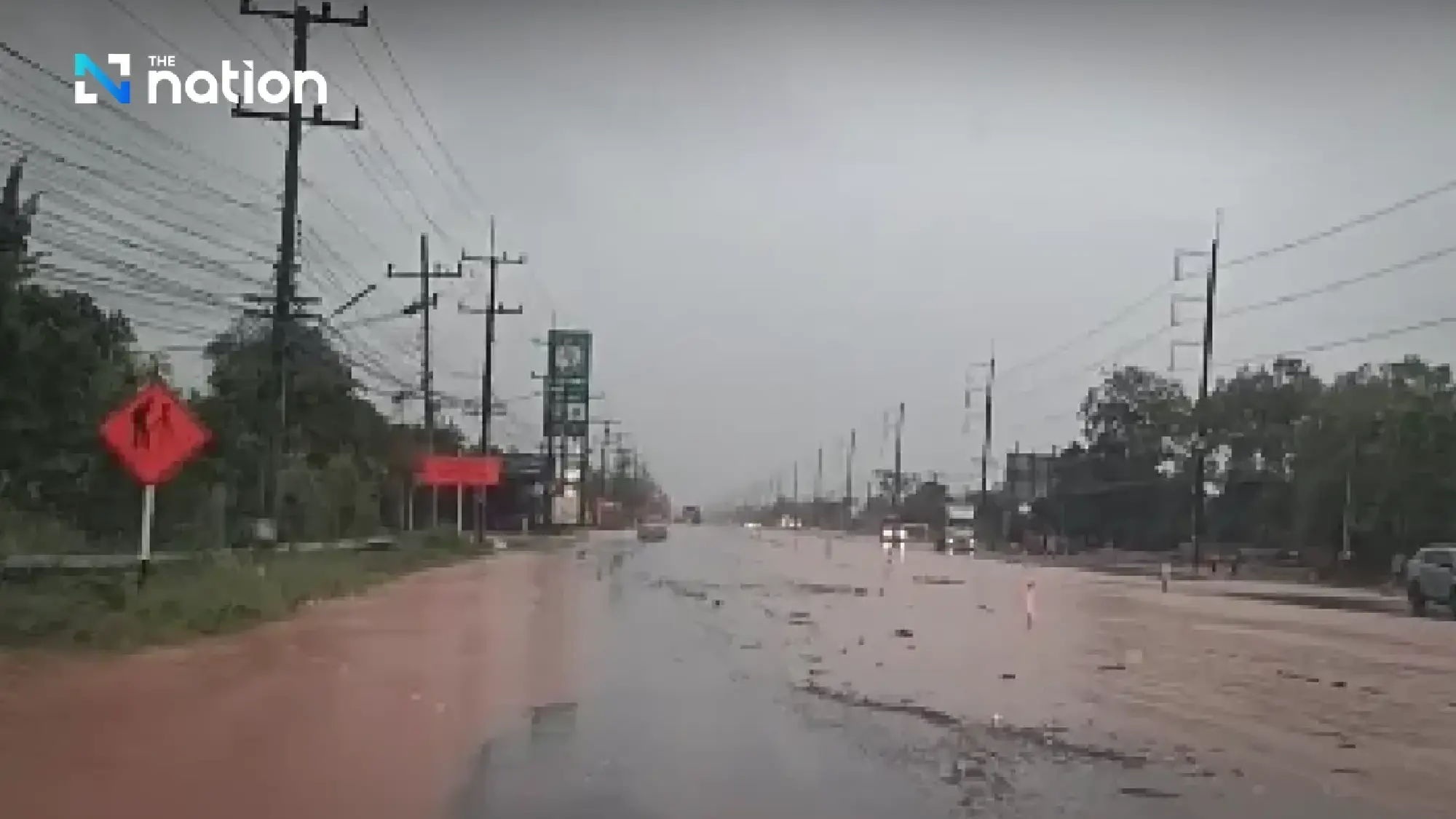 Rayong hit by flooding after storm warning for East