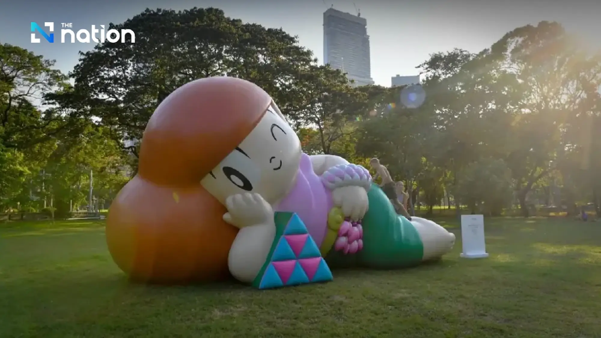 Bangkok makes Lumphini Park a major Songkran art destination