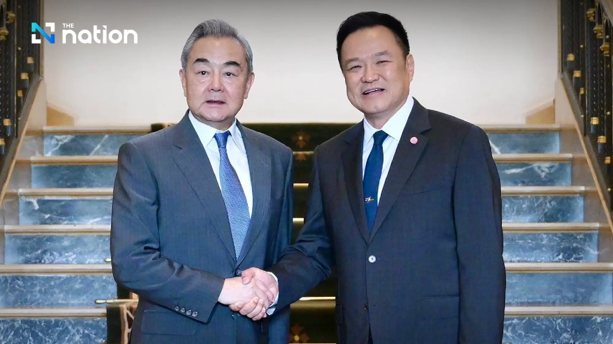 PM Anutin welcomes Wang Yi for Thai-China strategic partnership talks