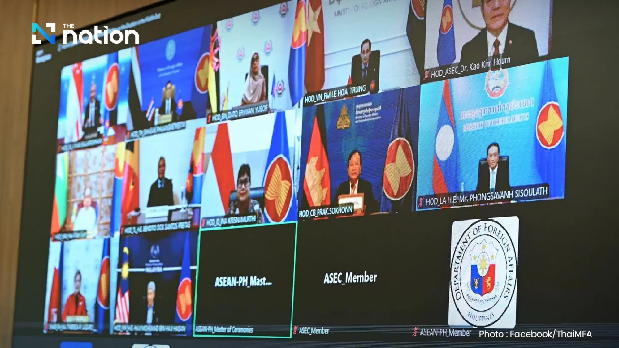 ASEAN holds urgent talks on Middle East war, energy and food security