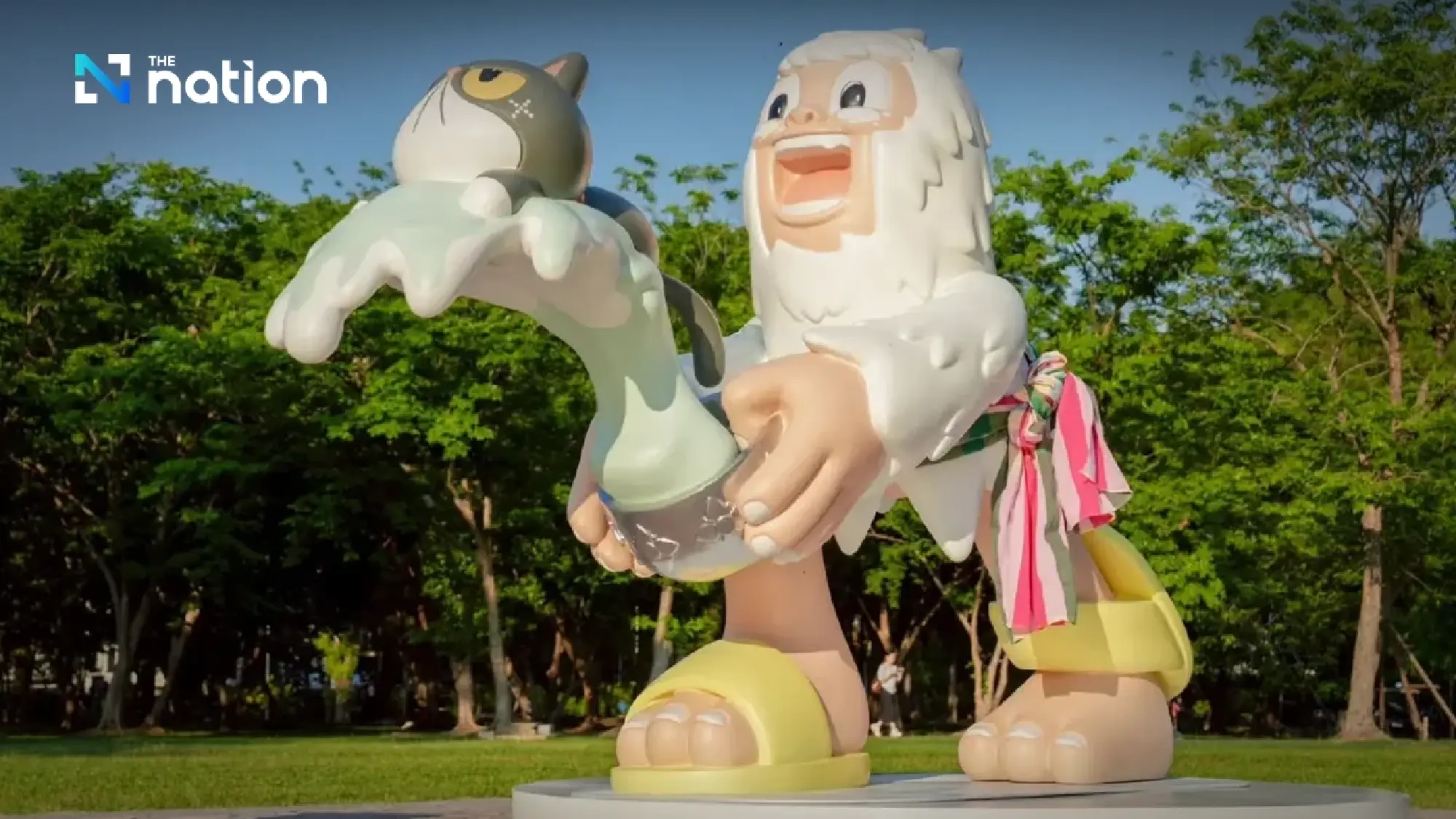 Bangkok makes Lumphini Park a major Songkran art destination