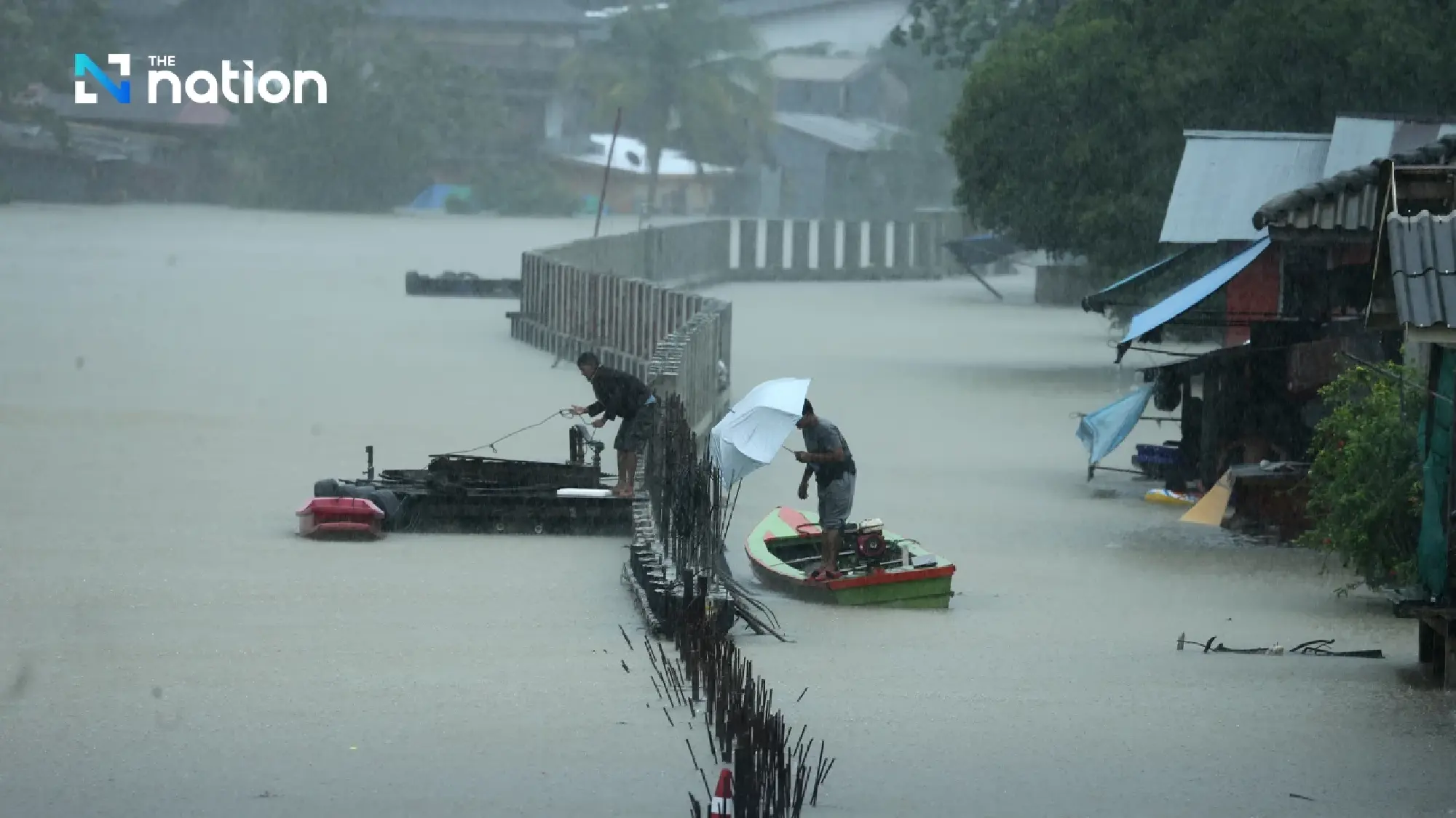 Rain eases but gusty storms remain possible in upper Thailand