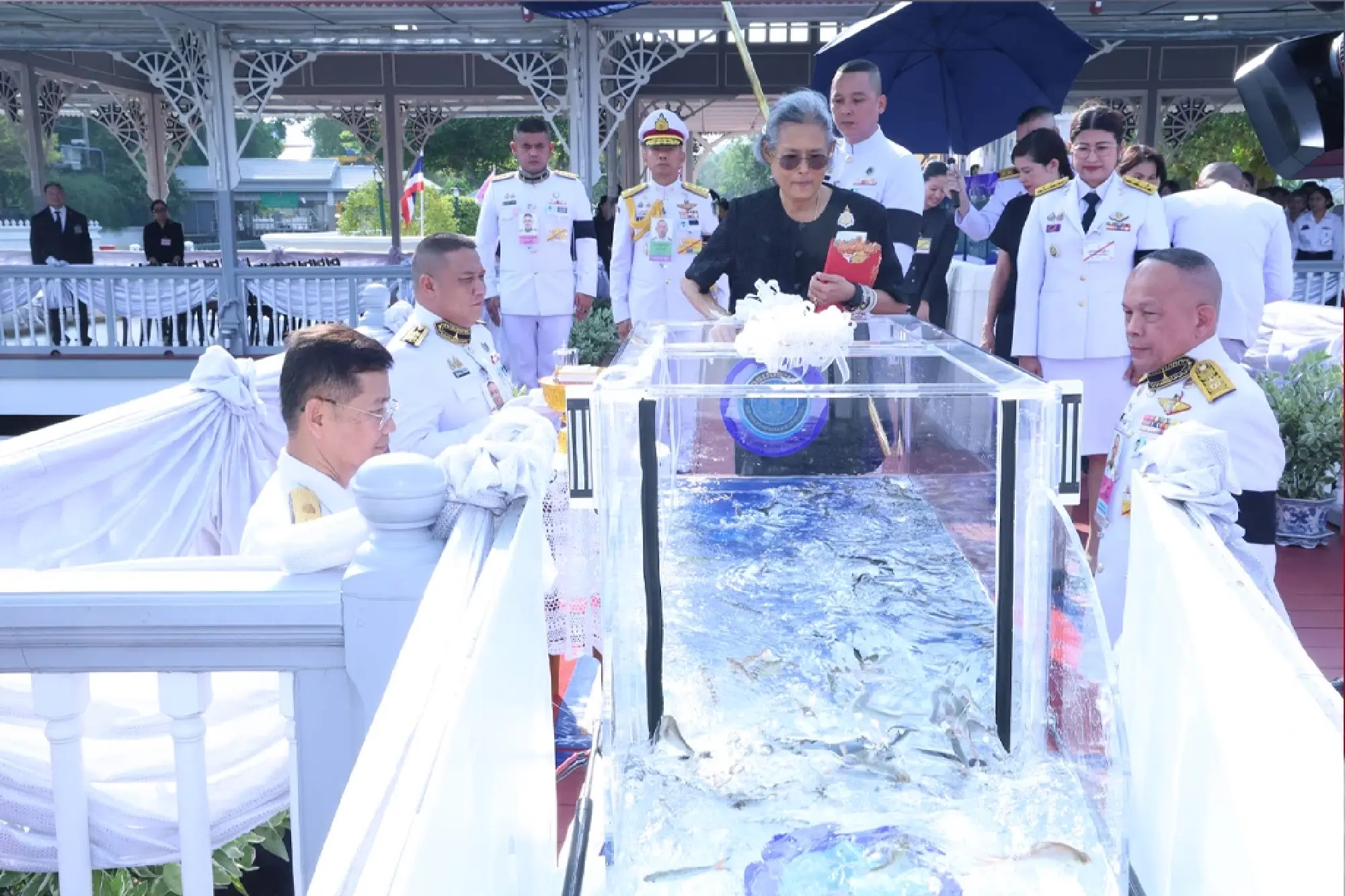 HRH Princess Sirindhorn marks birthday with merit-making ceremony